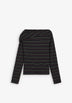 SCASY STRIPES LS TEE