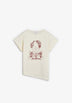 SCSKULL GLITTER STRASS TEE