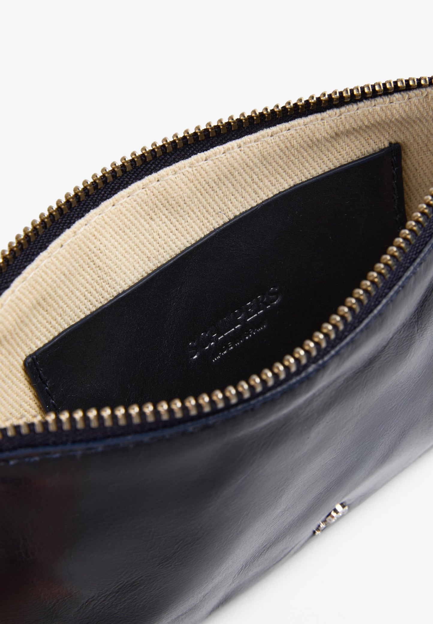 ZWEIFARBIGE BRIEFTASCHE MIT TOTENKOPF