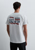 SHIRT MIT PRINT UND AUFNÄHER