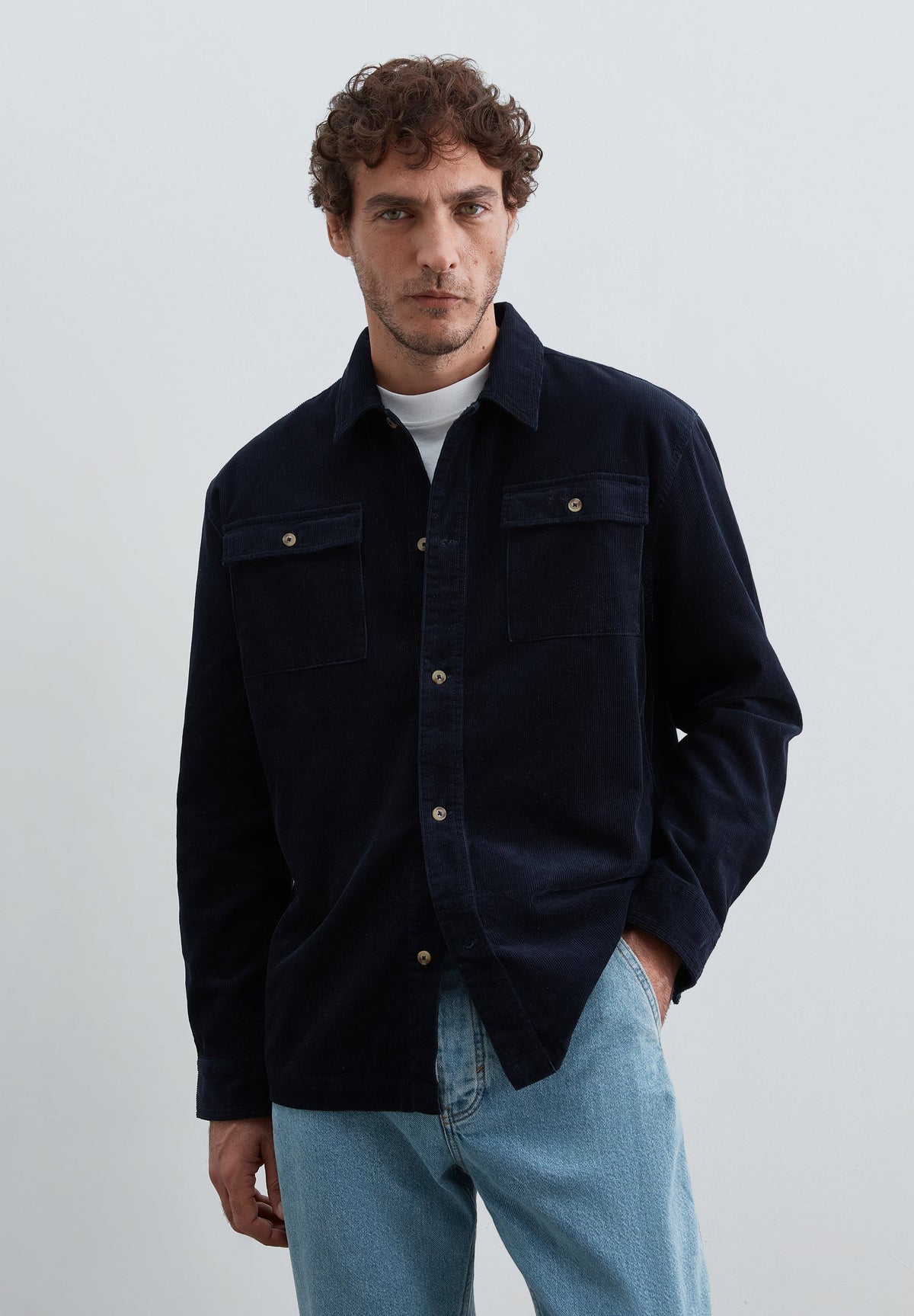 SCPOCKETS CORD OVERSHIRT