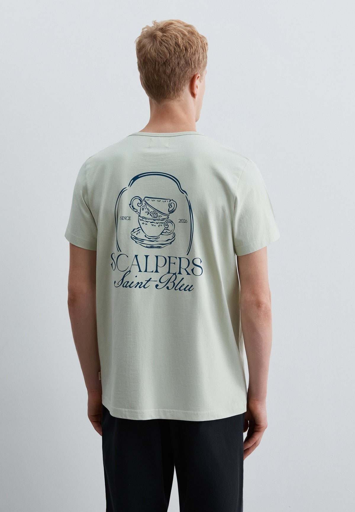 SAINT BLEU PRINT T-SHIRT