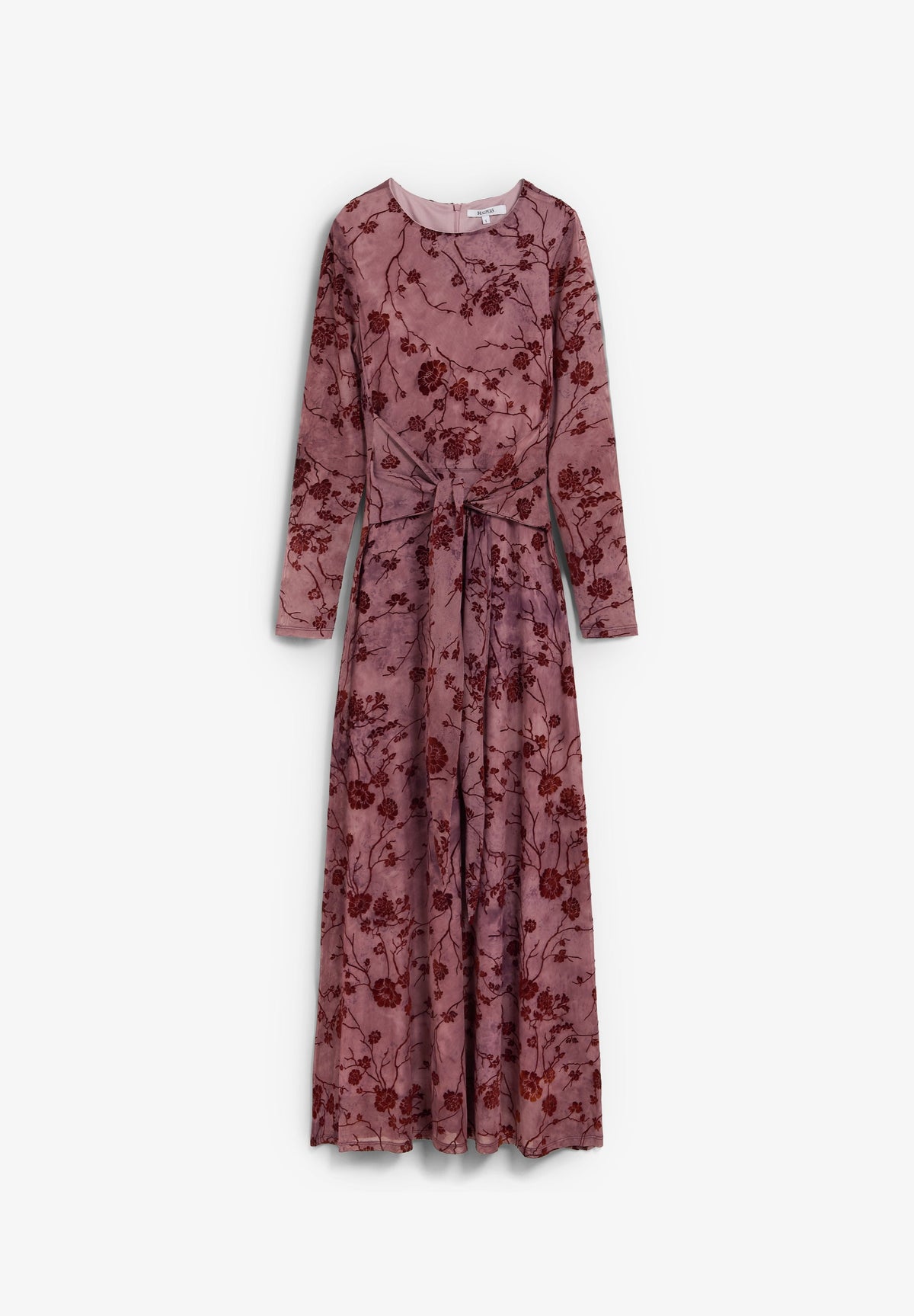 DRESS WITH FLORAL DETAILS