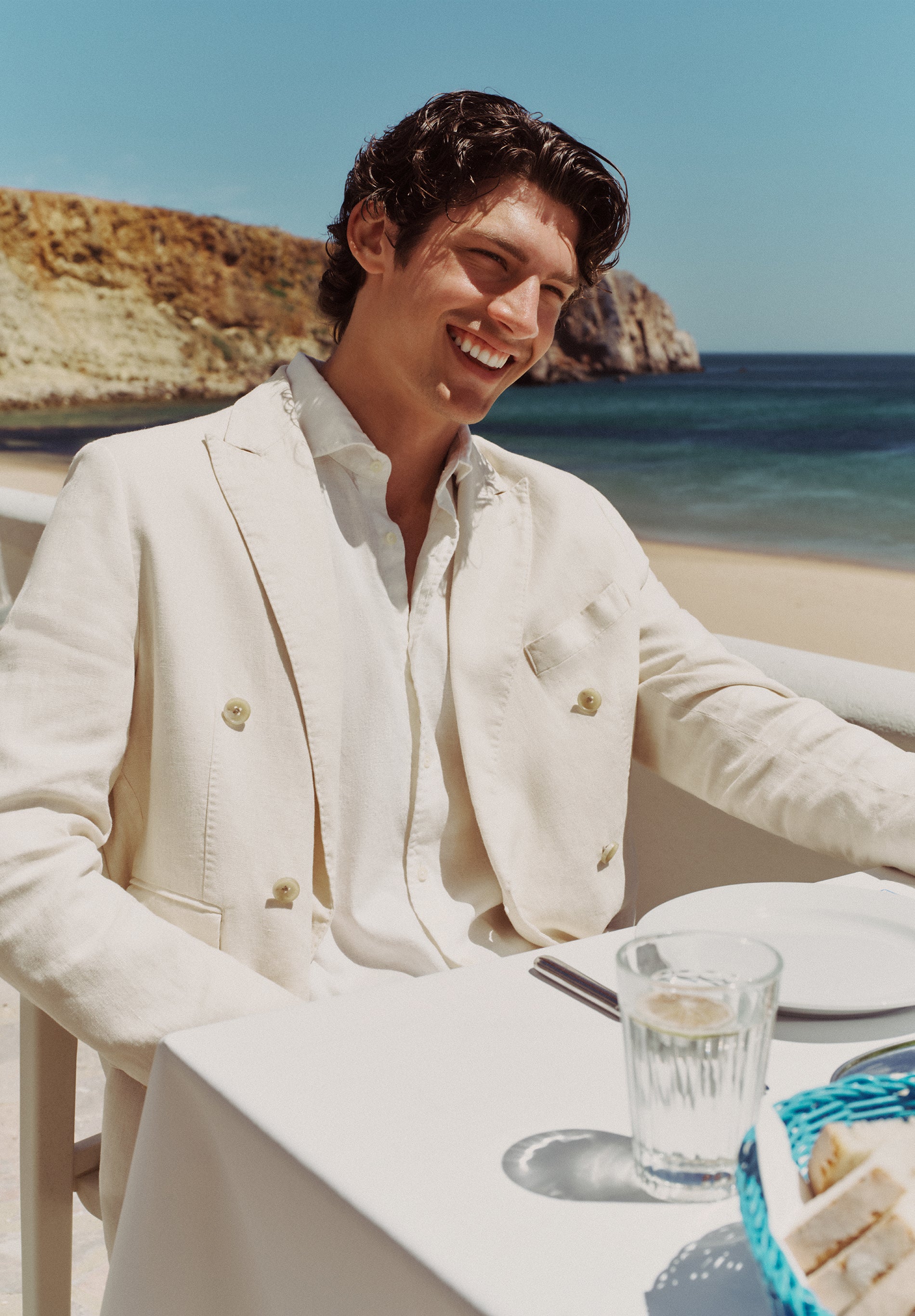 SCDOUBLE BREASTED BLAZER