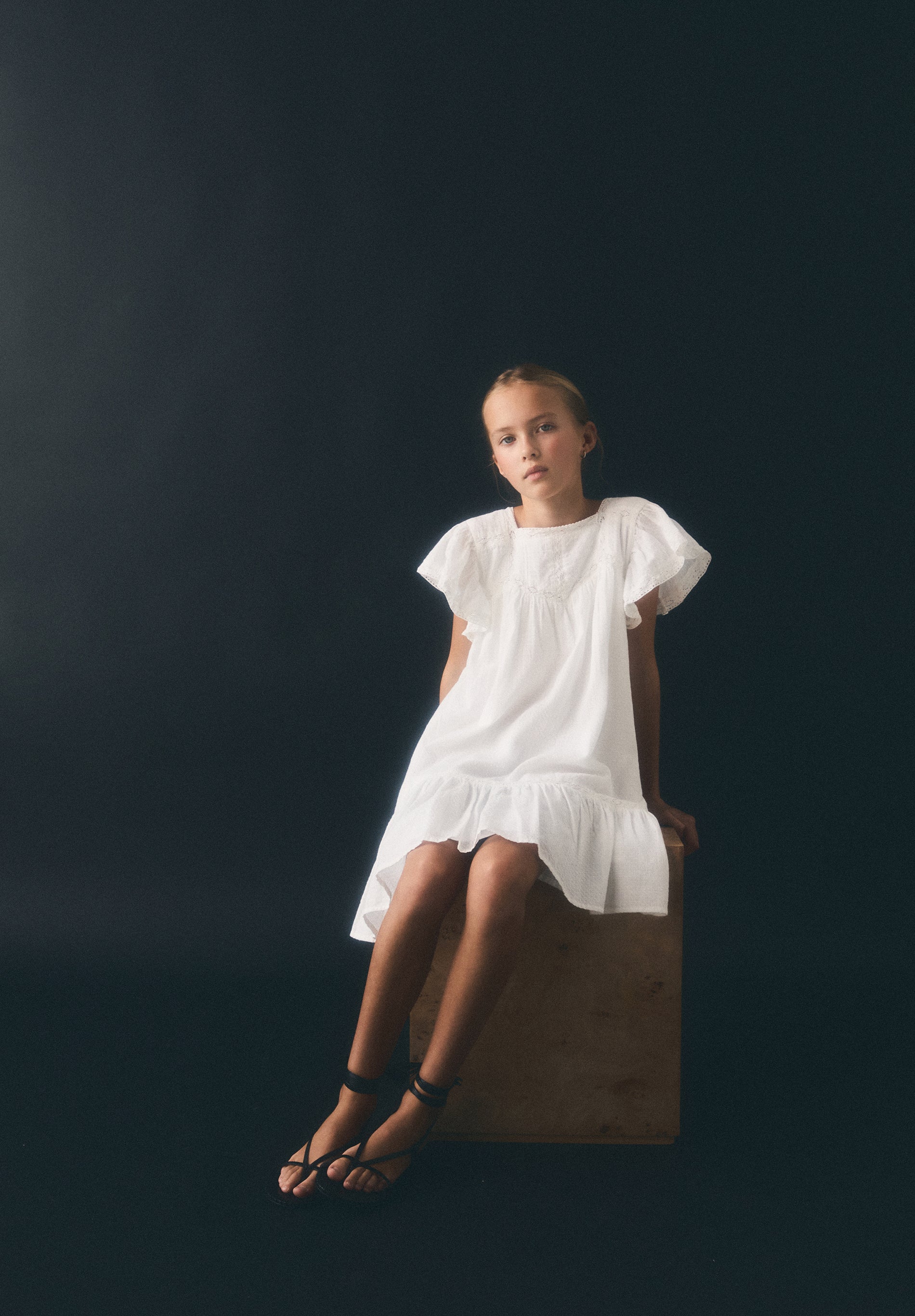 ROBE EN COTON DÉTAILS