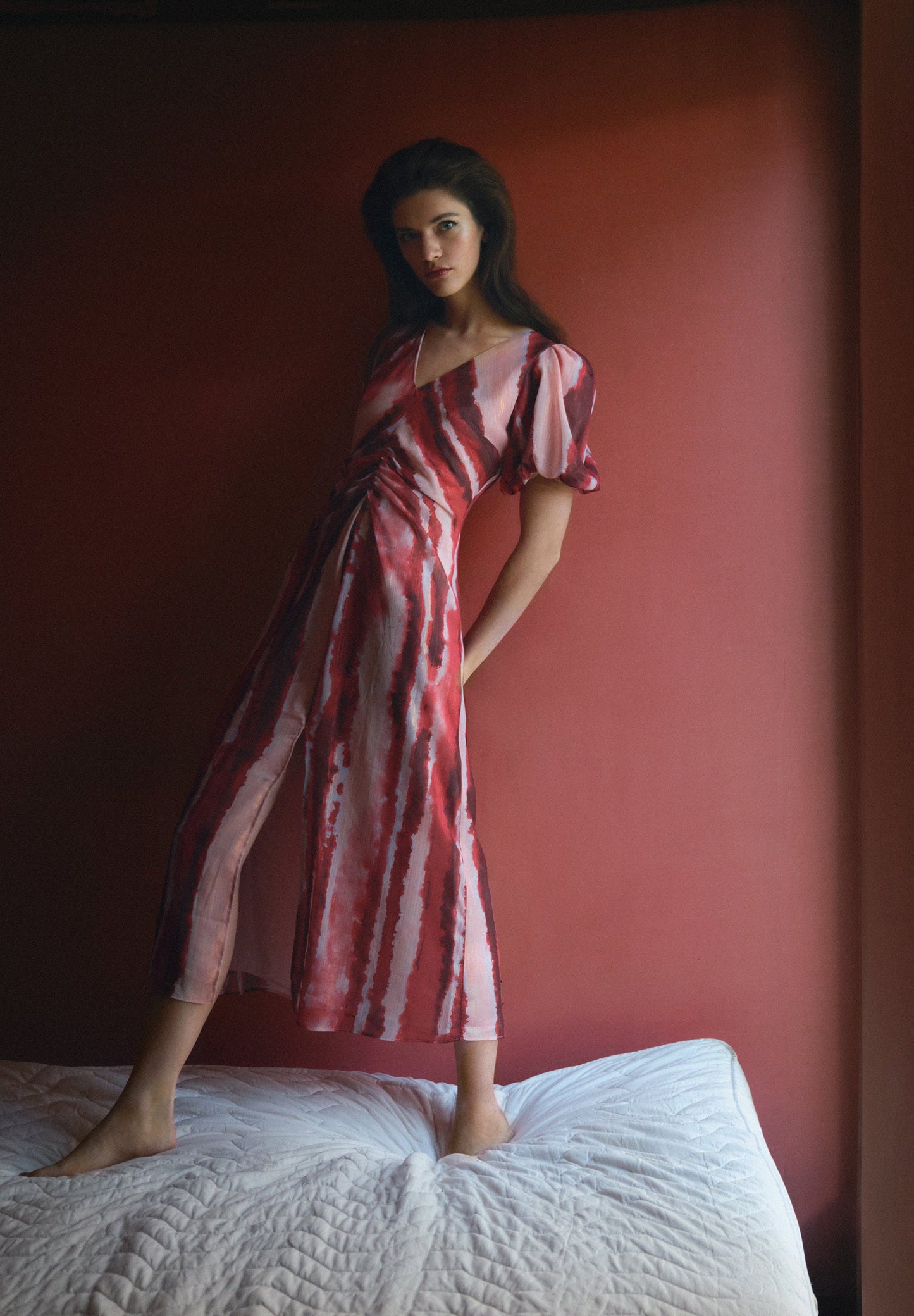 ROBE IMPRIMÉE TIE-DYE