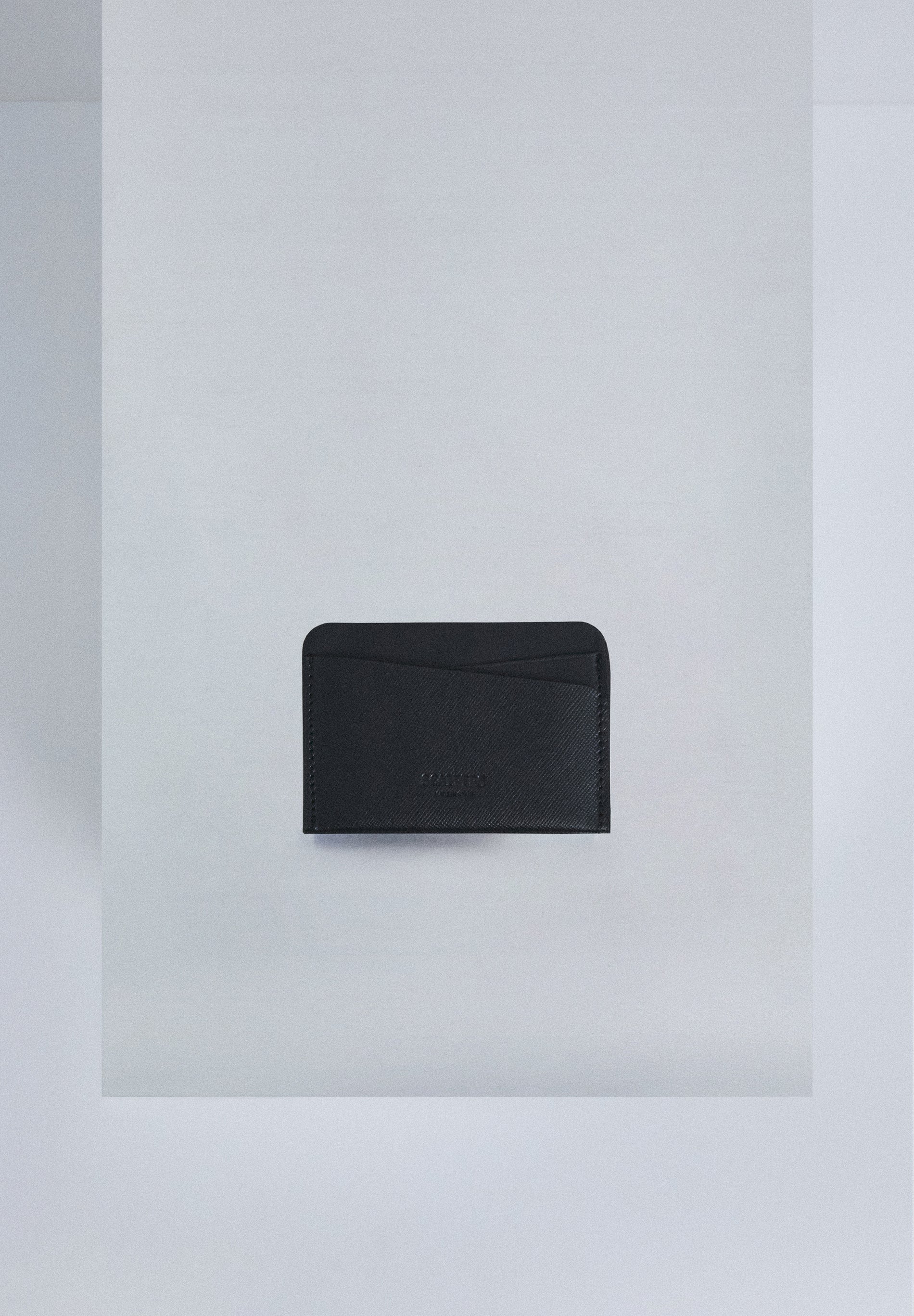 LEATHER LOGO CARD HOLDER