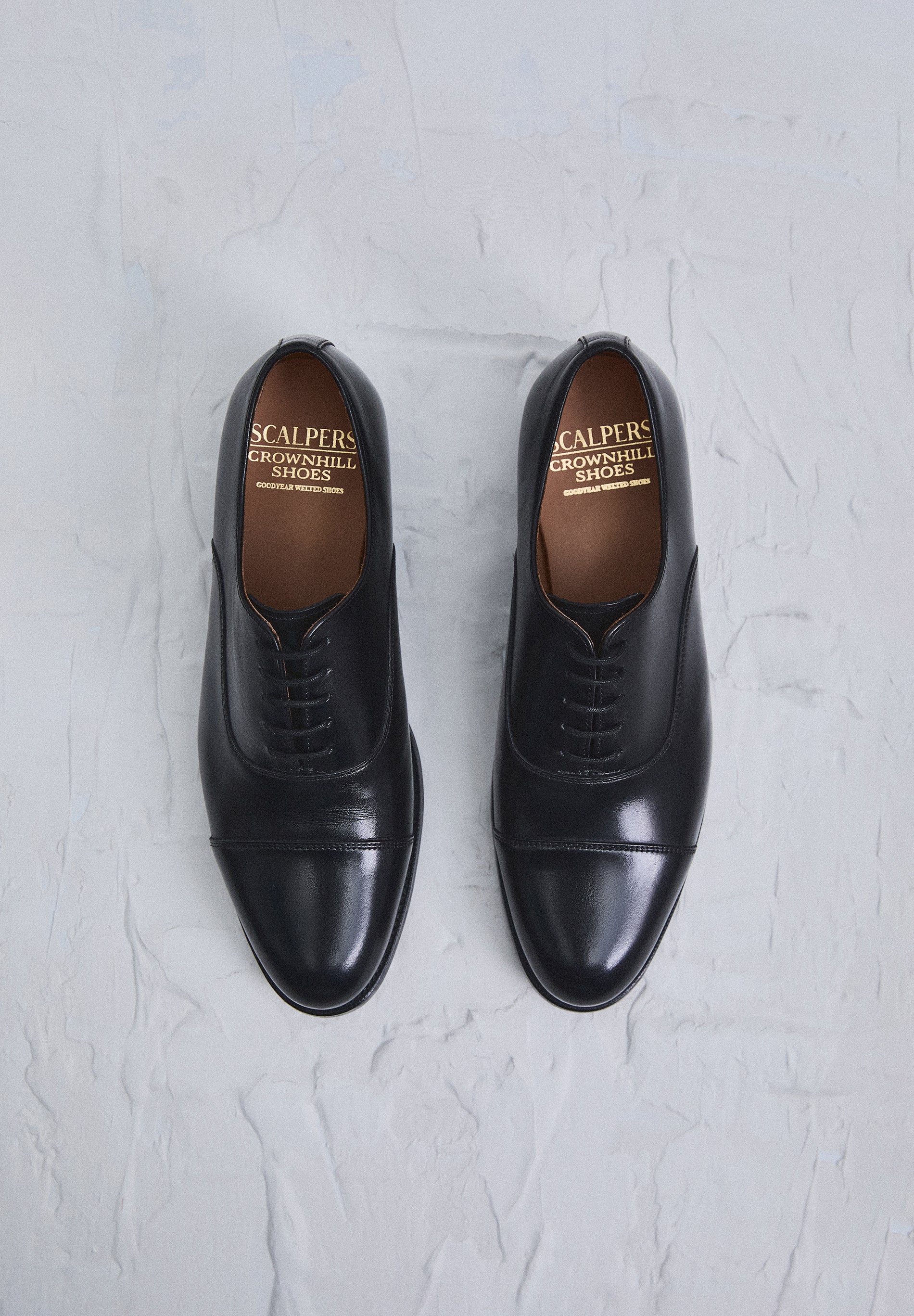 LEATHER OXFORD SHOES