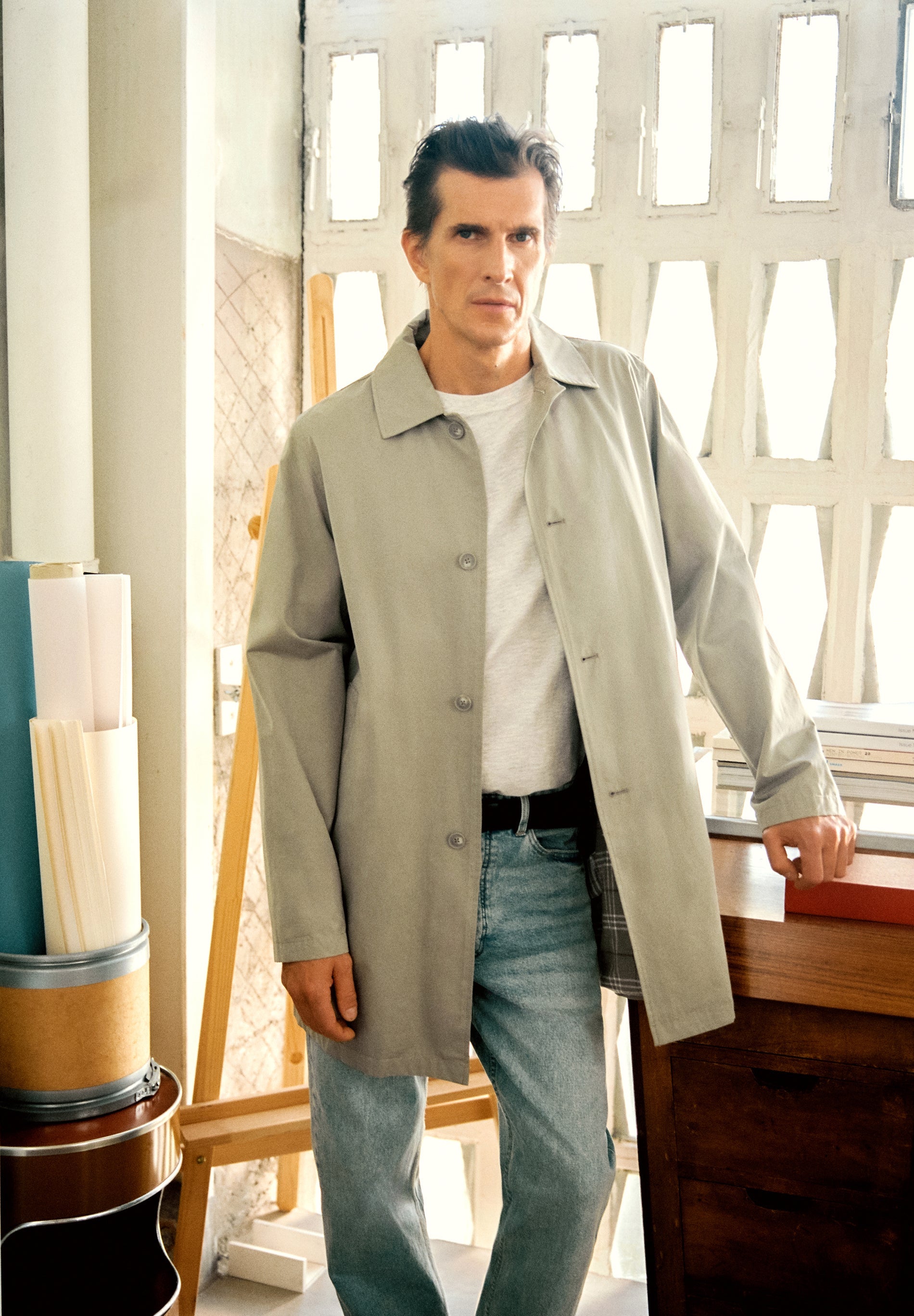 MANTEAU TRENCH SKULL