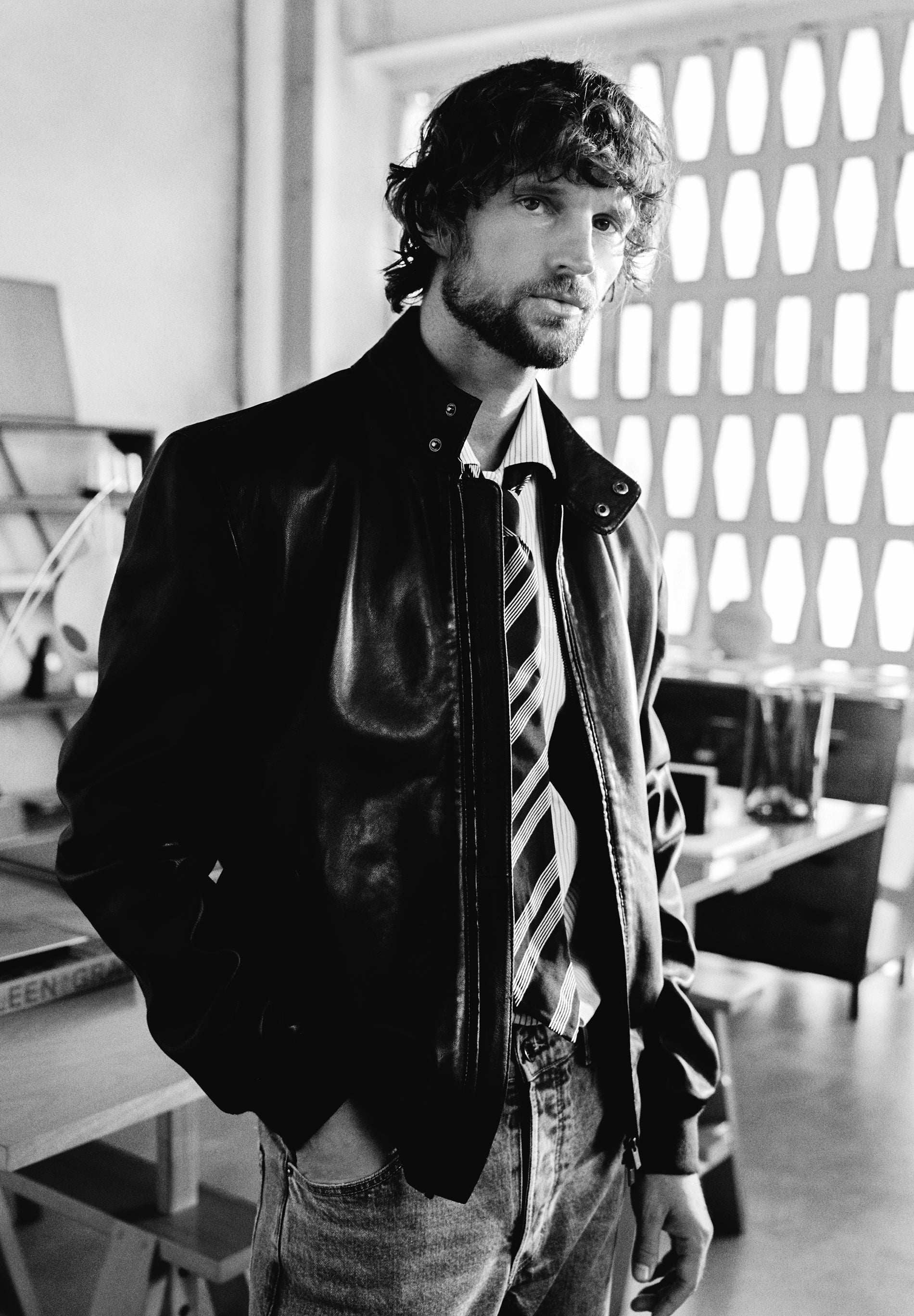 VESTE 100 % CUIR