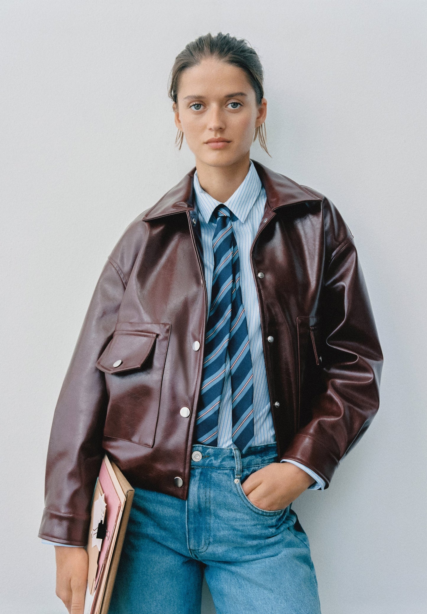 CHAQUETA CUELLO CAMISA