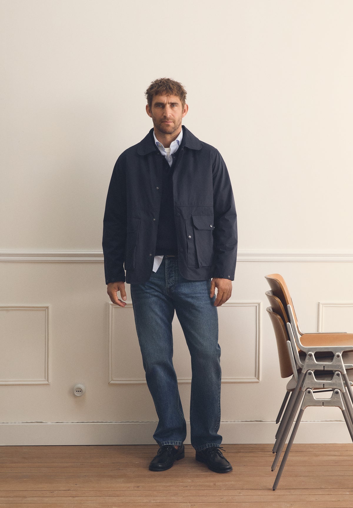 TECHNISCHER CARDIGAN MT TASCHEN