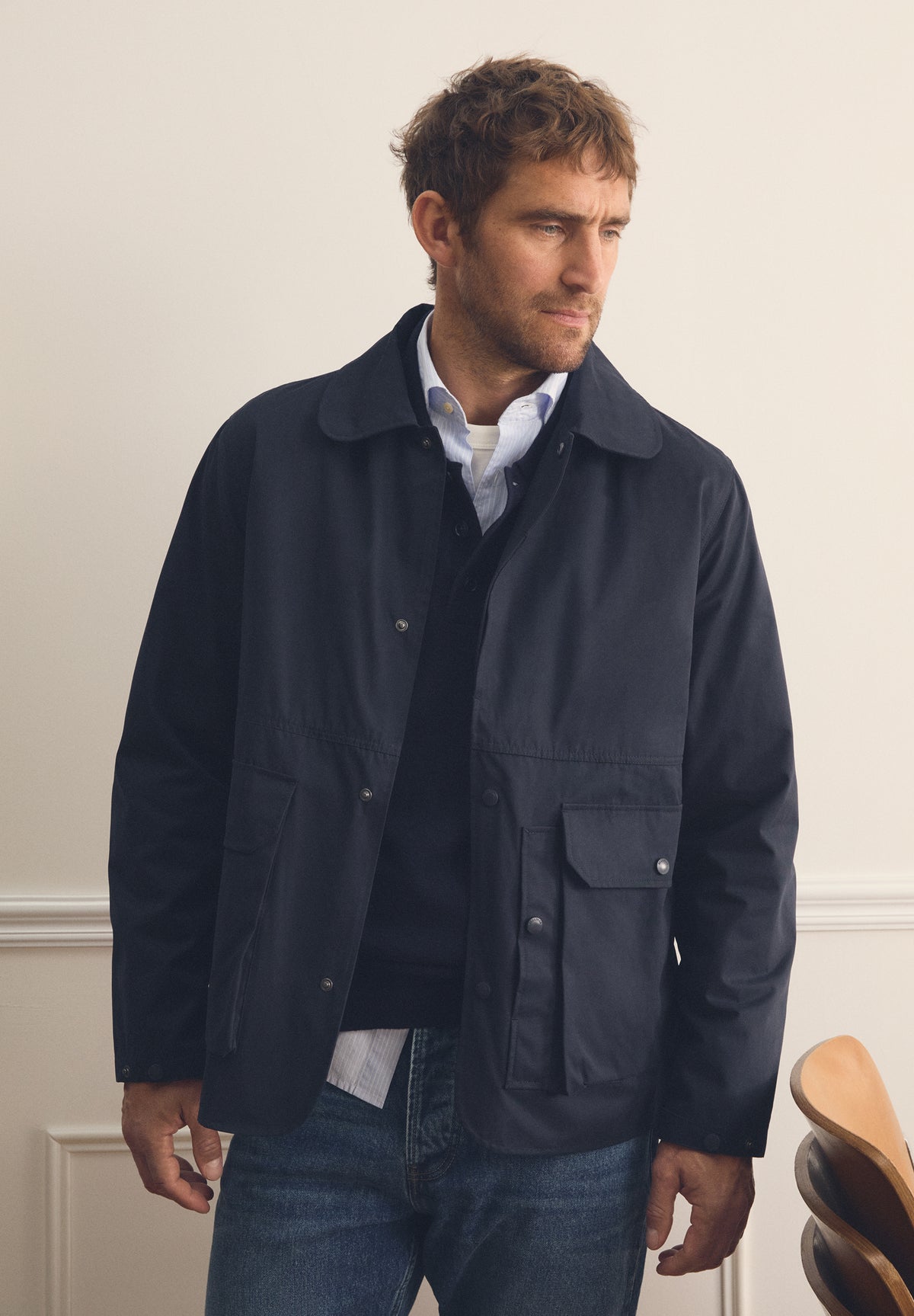 TECHNISCHER CARDIGAN MT TASCHEN
