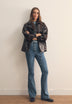 BOOTCUT-JEANS MIT HOHEM BUND