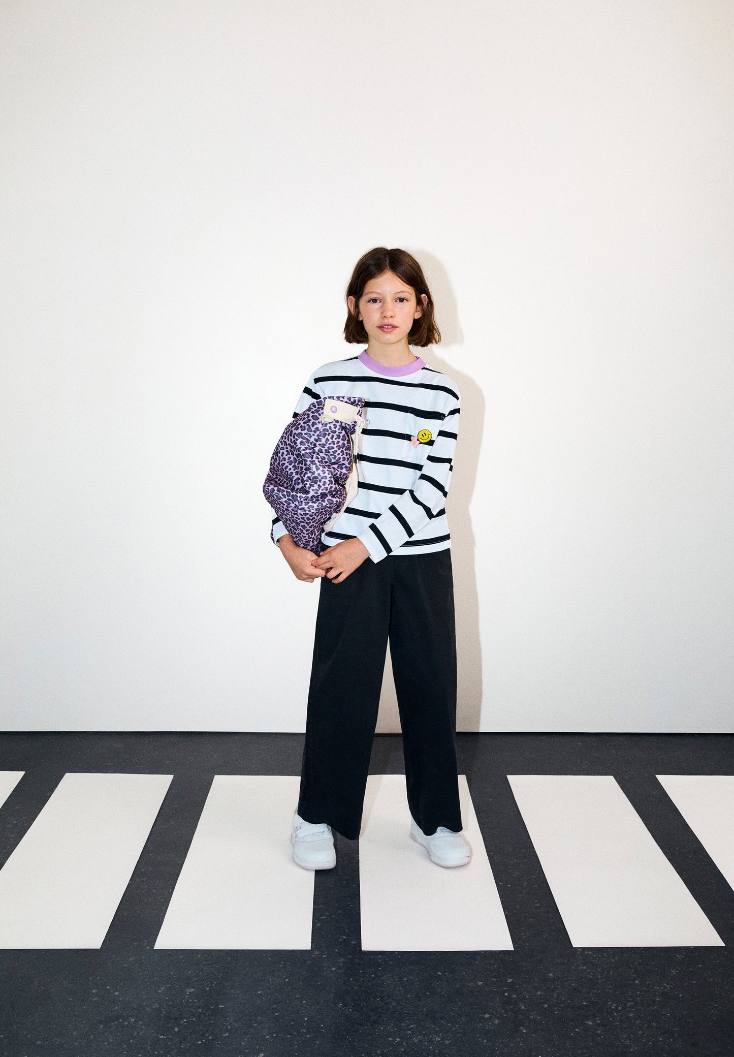 T-SHIRT RAYURES CONTRASTANTES