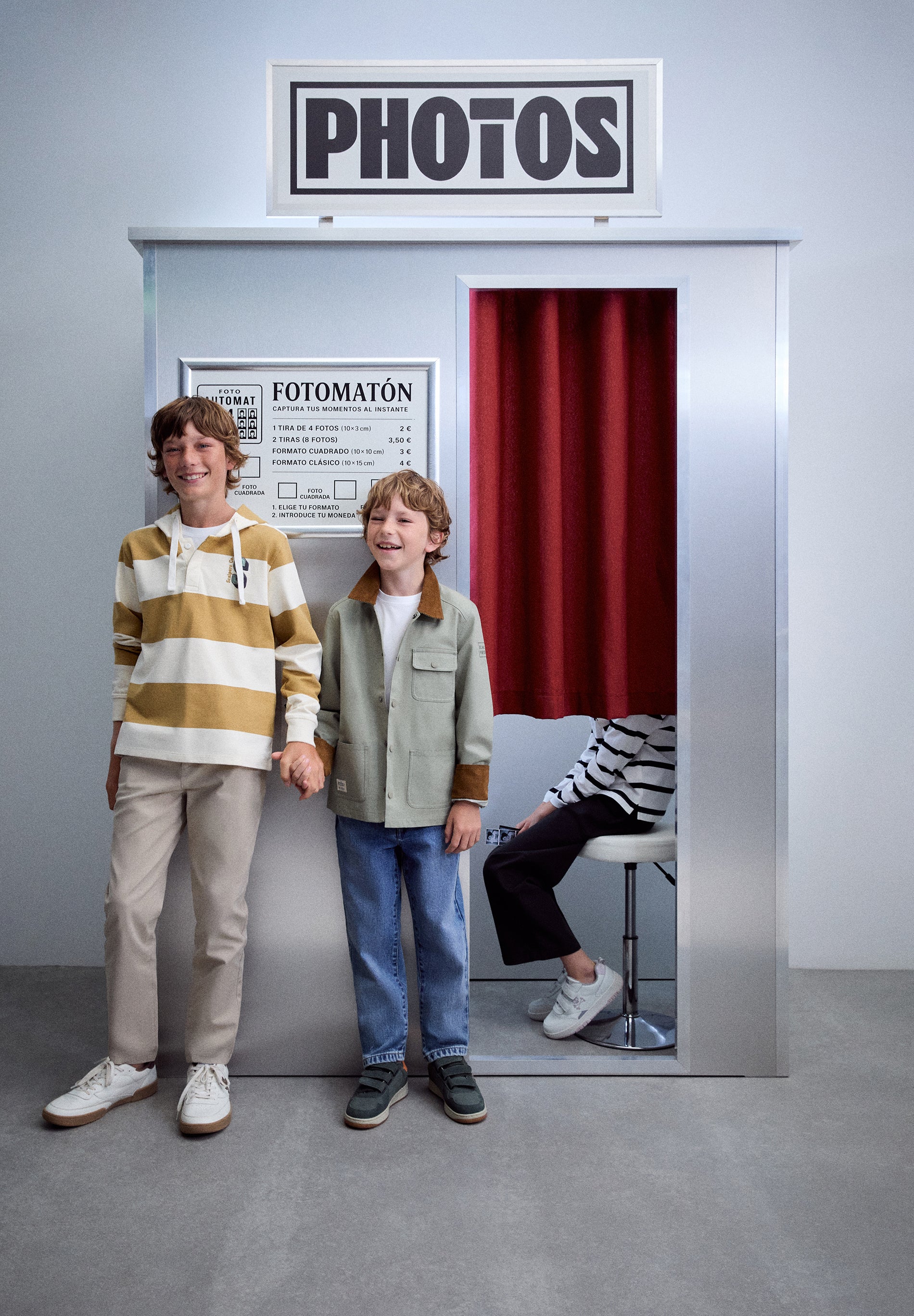 SCSTRIPESSKULLHOODIE KIDS