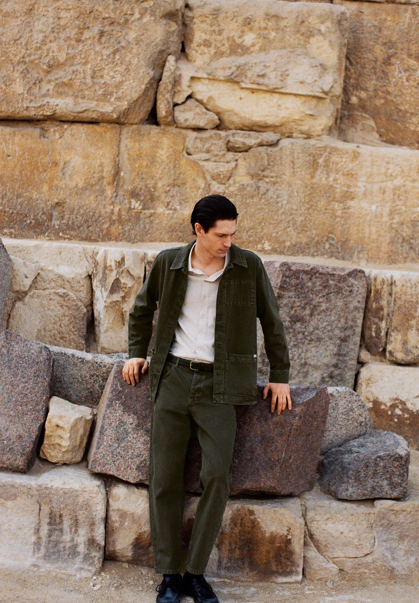 WORKER JACKET WITH POCKETS