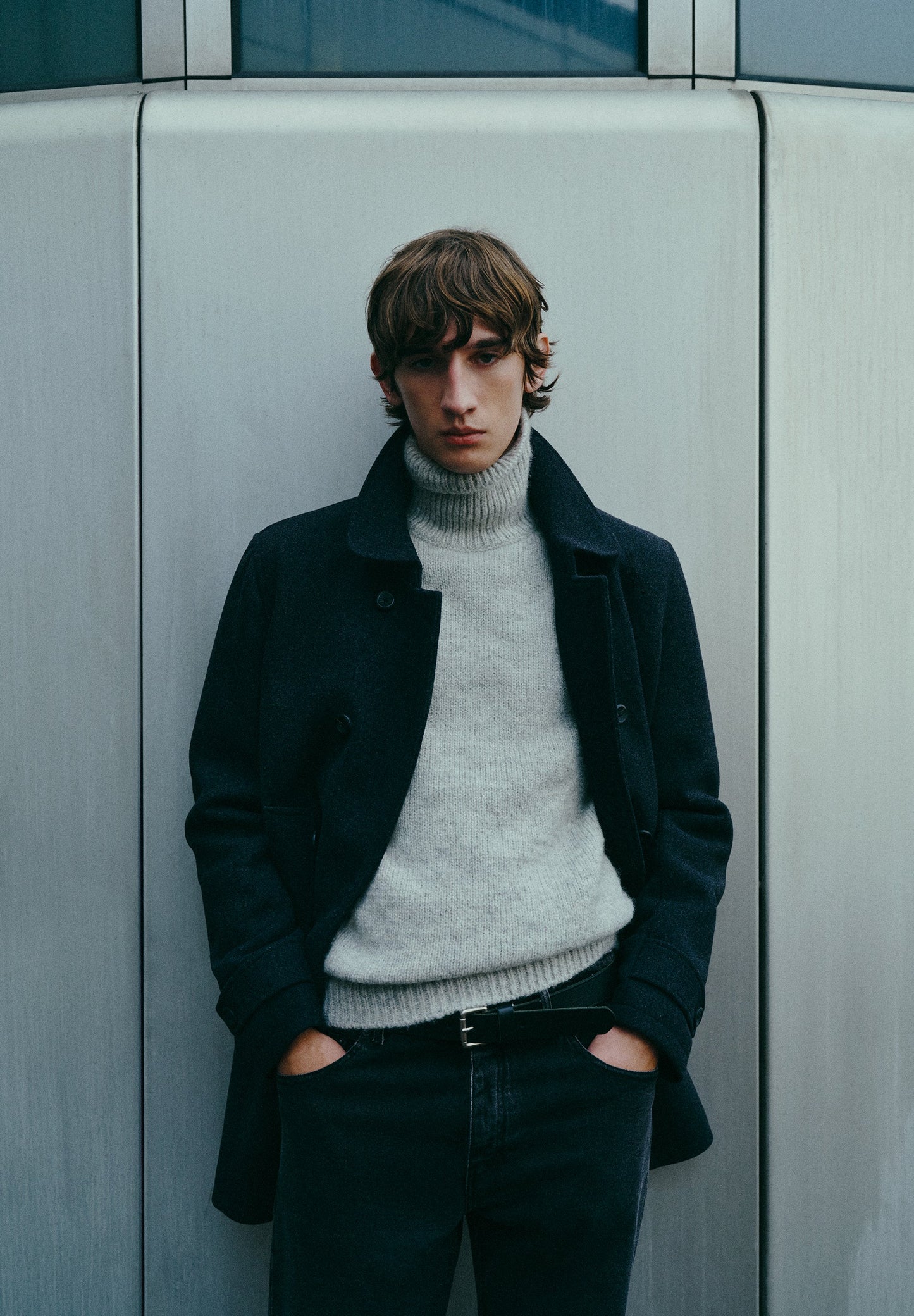 MANTEAU CROISÉ LAINE