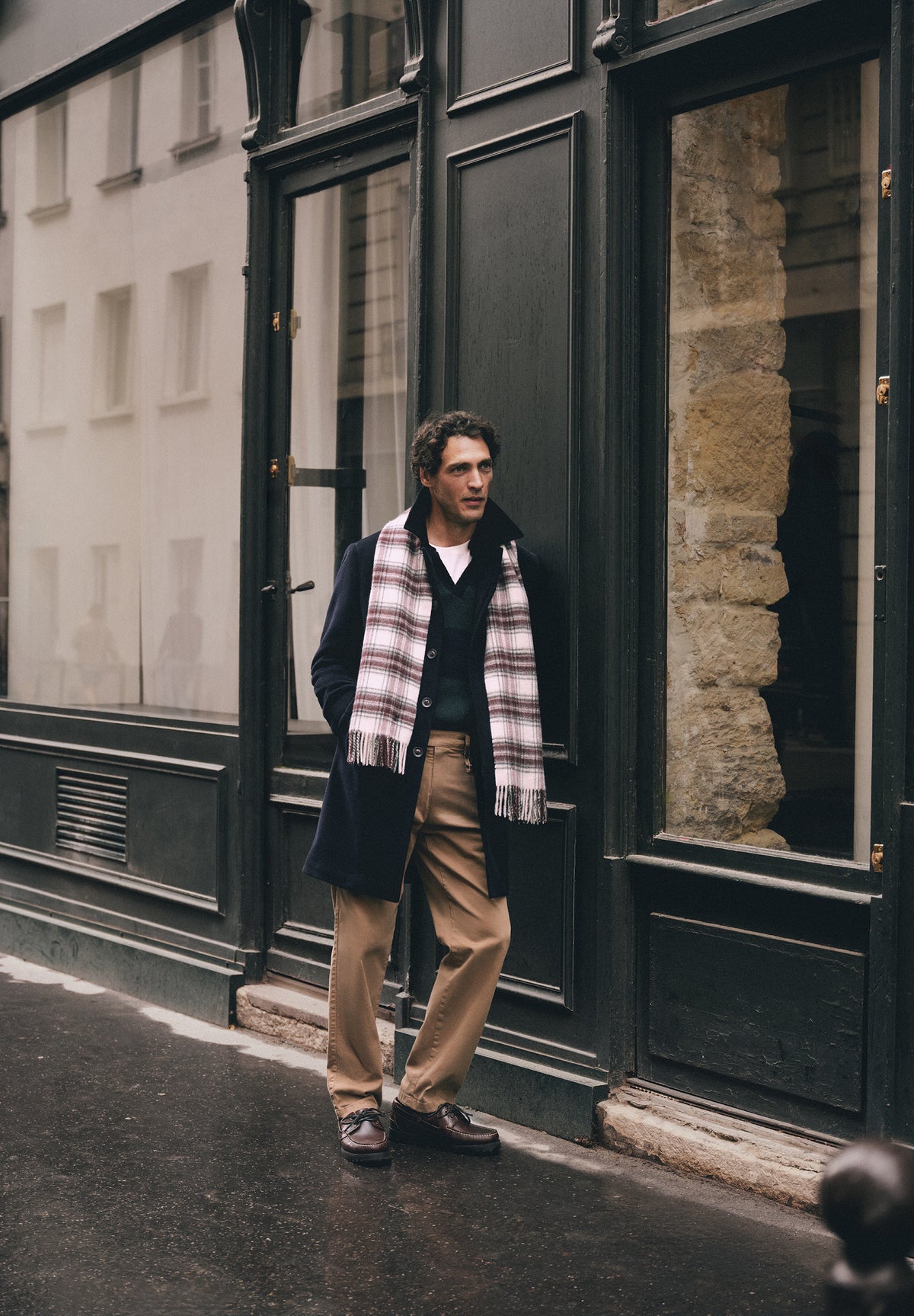 TARTAN WOOL SCARF