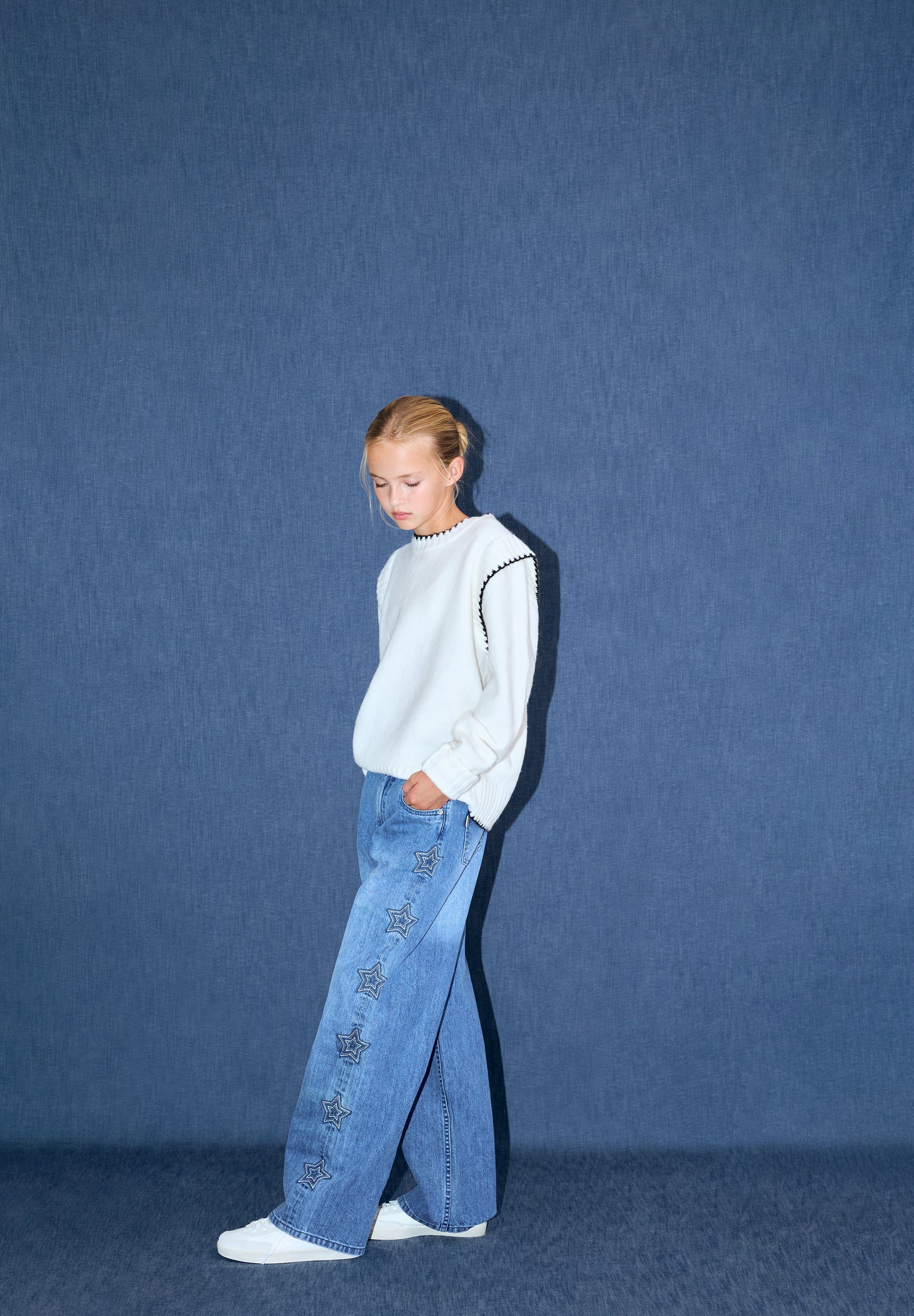 PULL MAILLE CONTRASTANT