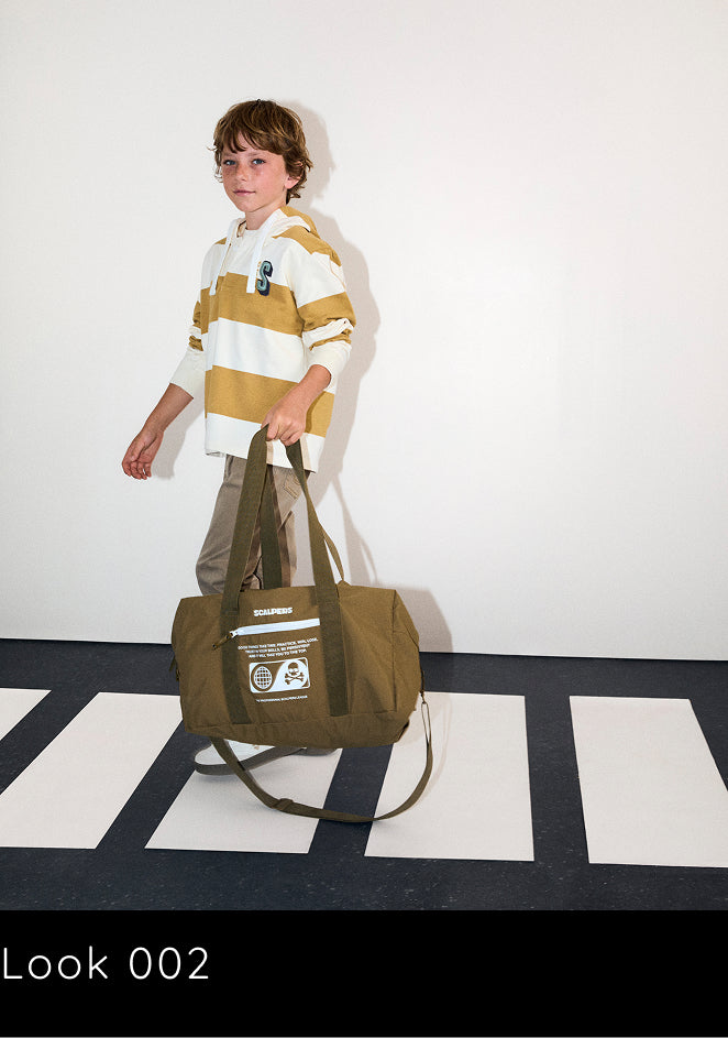 SCSTRIPESSKULLHOODIE KIDS