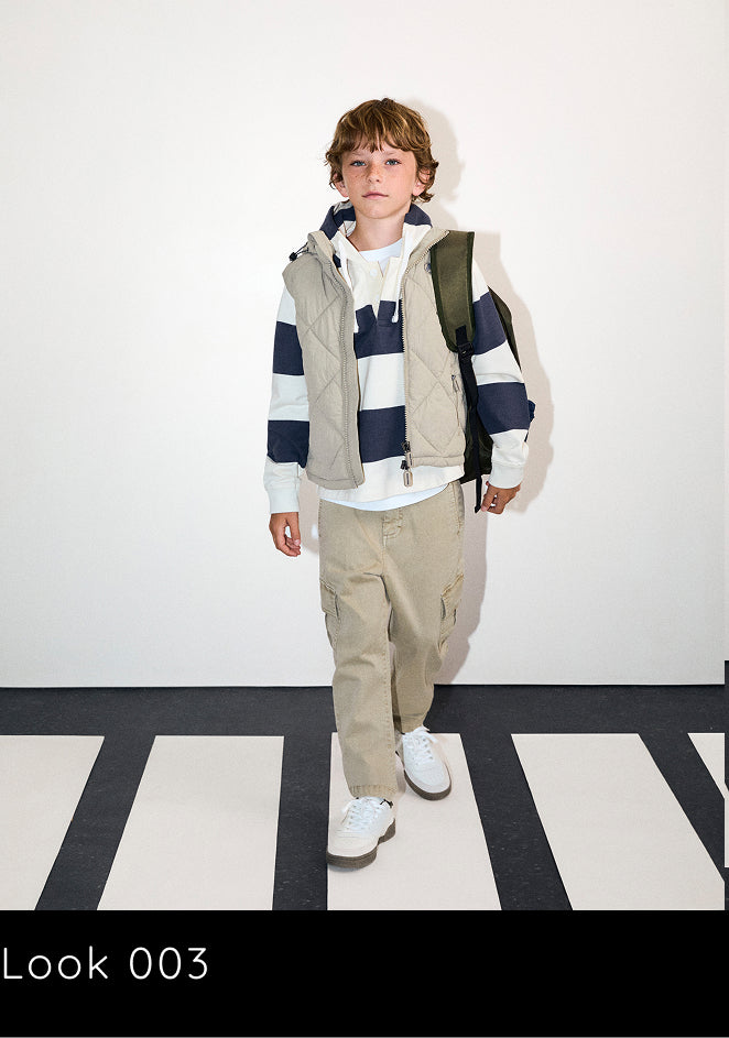 SCSTRIPESSKULLHOODIE KIDS