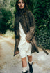 SCBLACKCHECK COAT