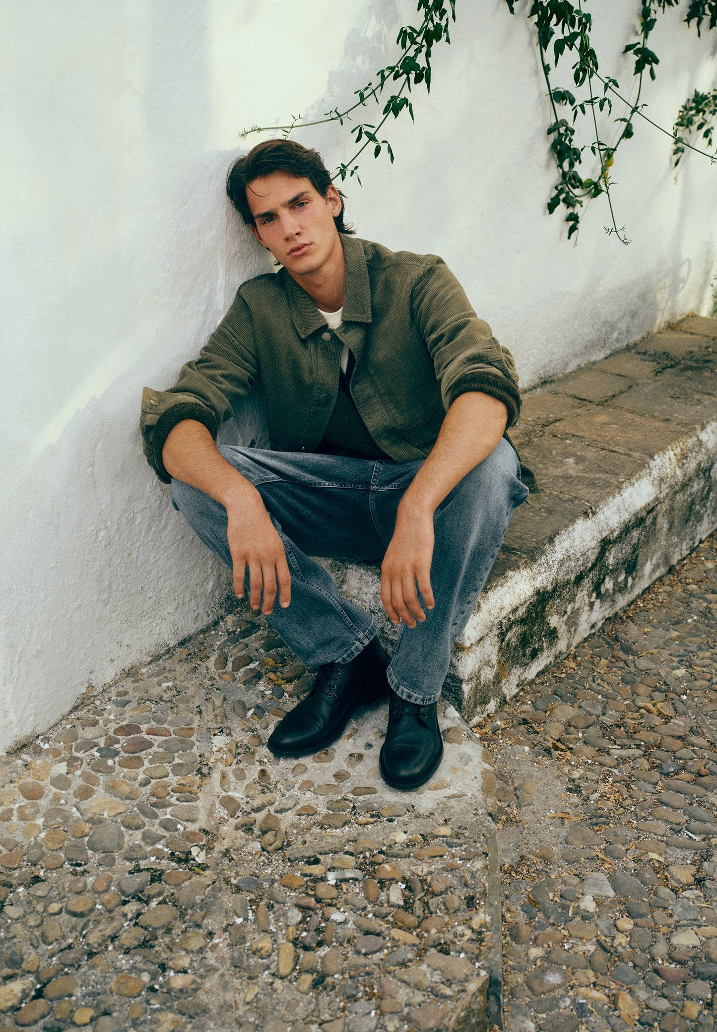 SURCHEMISE VELOURS LOGO