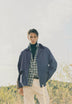 JACKET WITH CORDUROY COLLAR