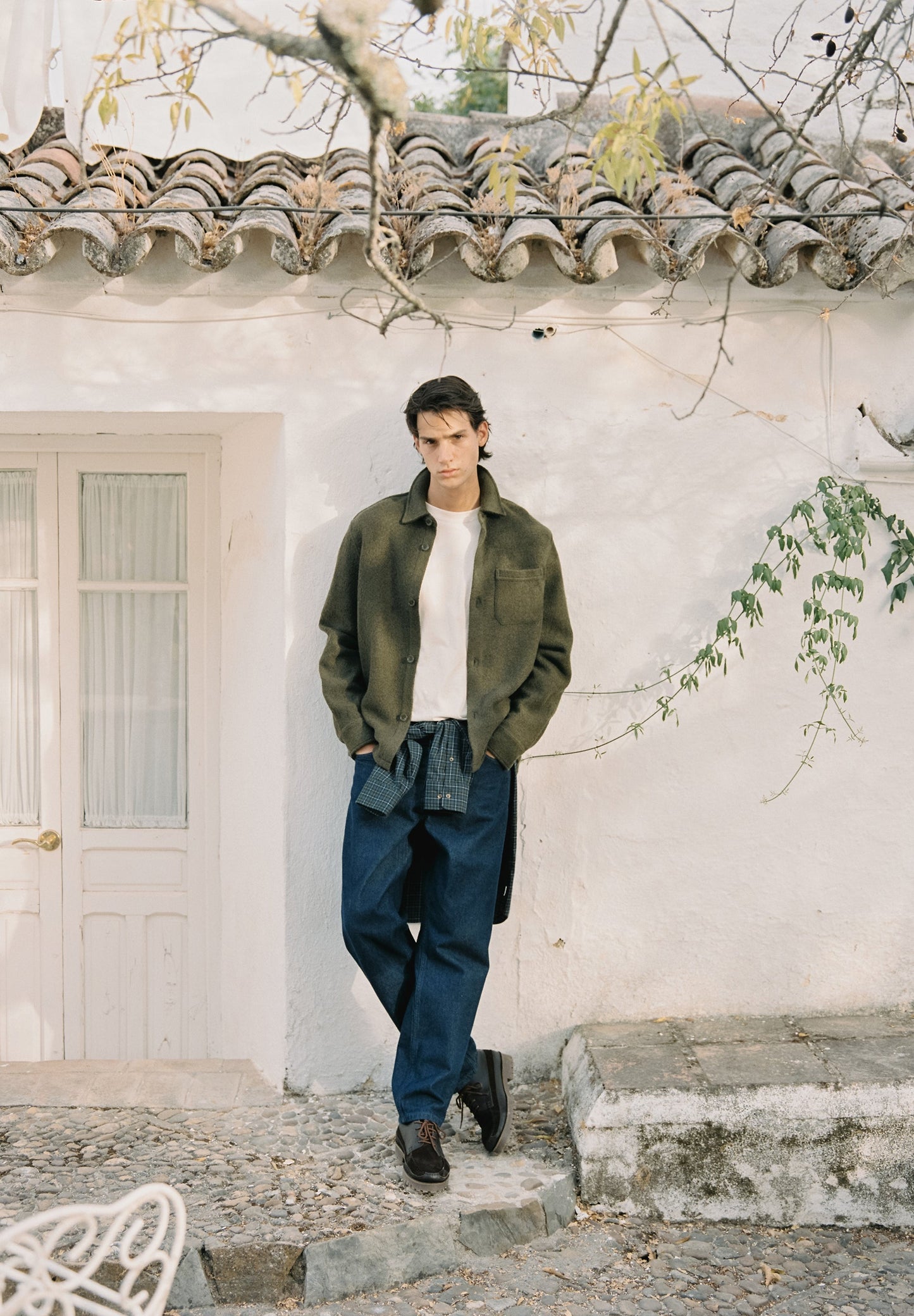 SURCHEMISE LAINE POCHES