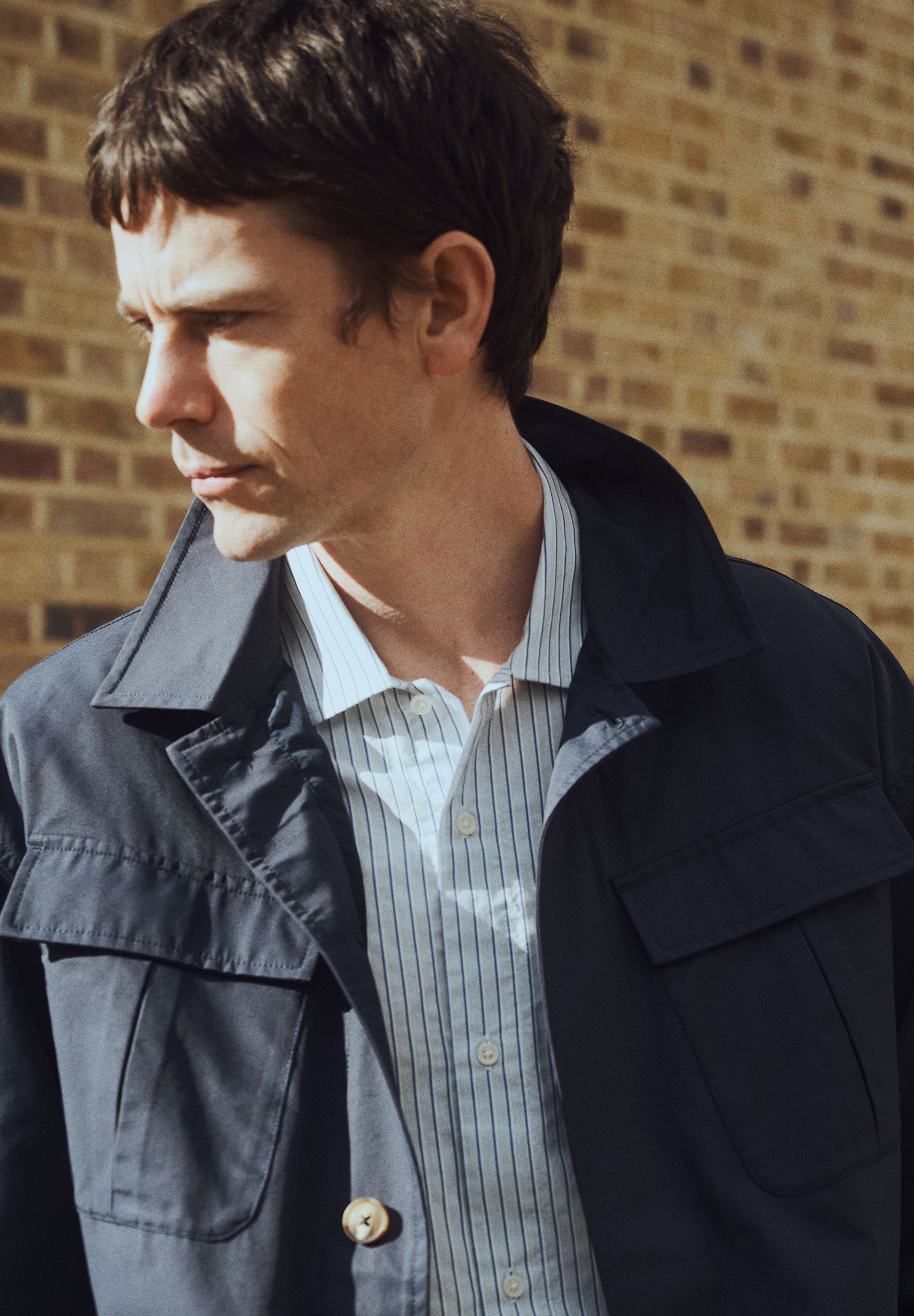 STRIPED SHIRT WITH POCKET