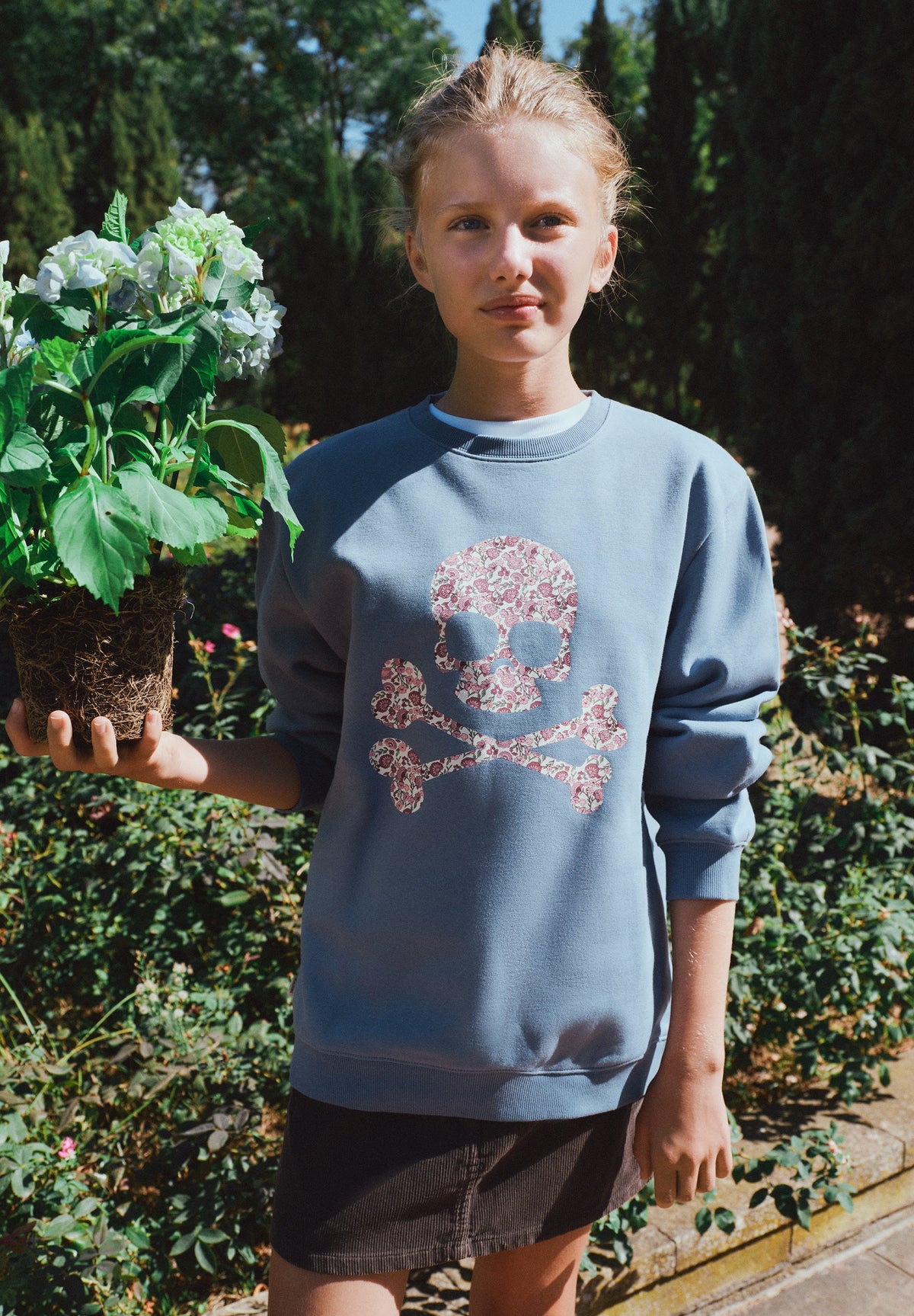 SWEAT SKULL FLORAL