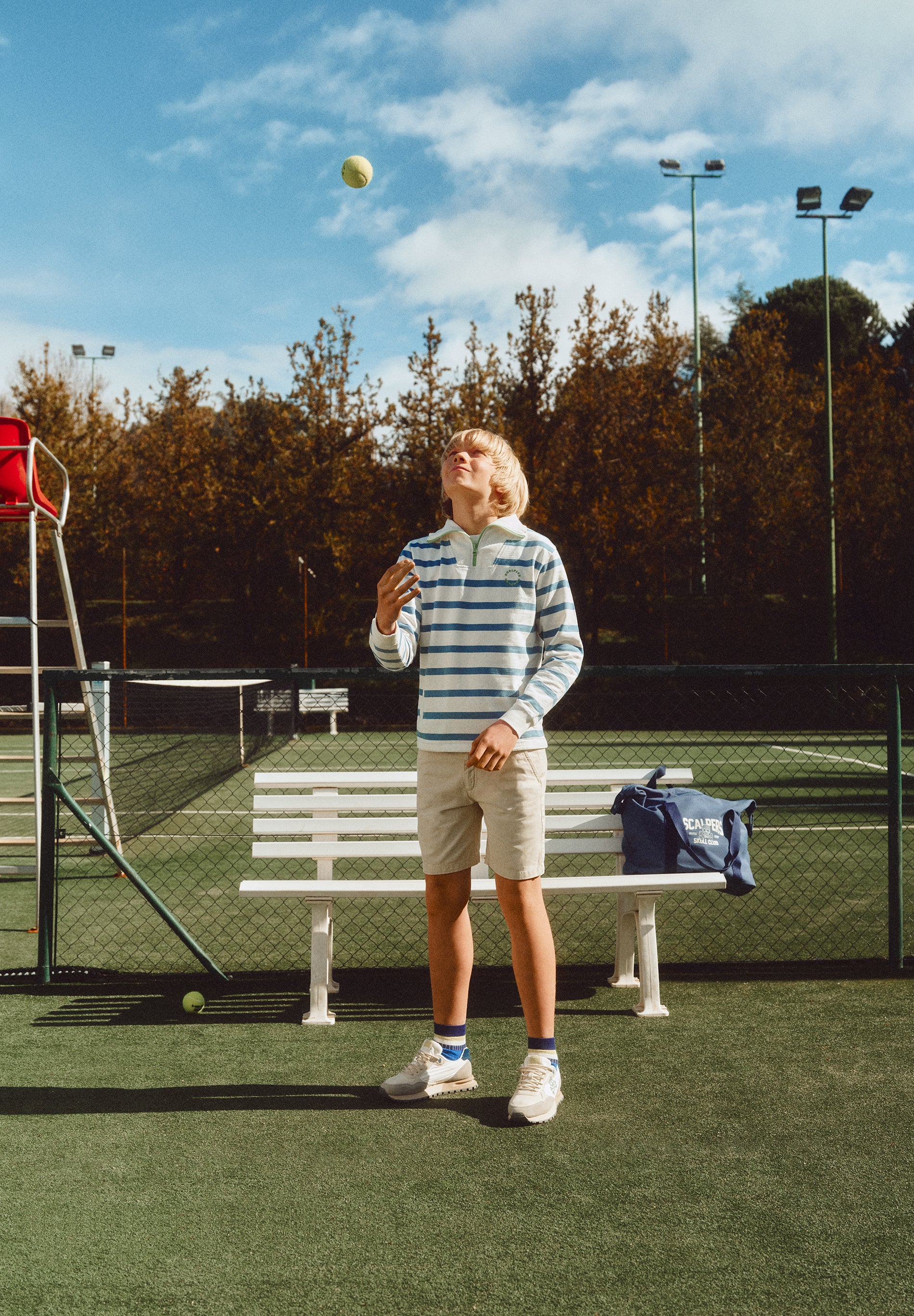 BERMUDA AUS ÖKOLOGISCH HERGESTELLTER BAUMWOLLE