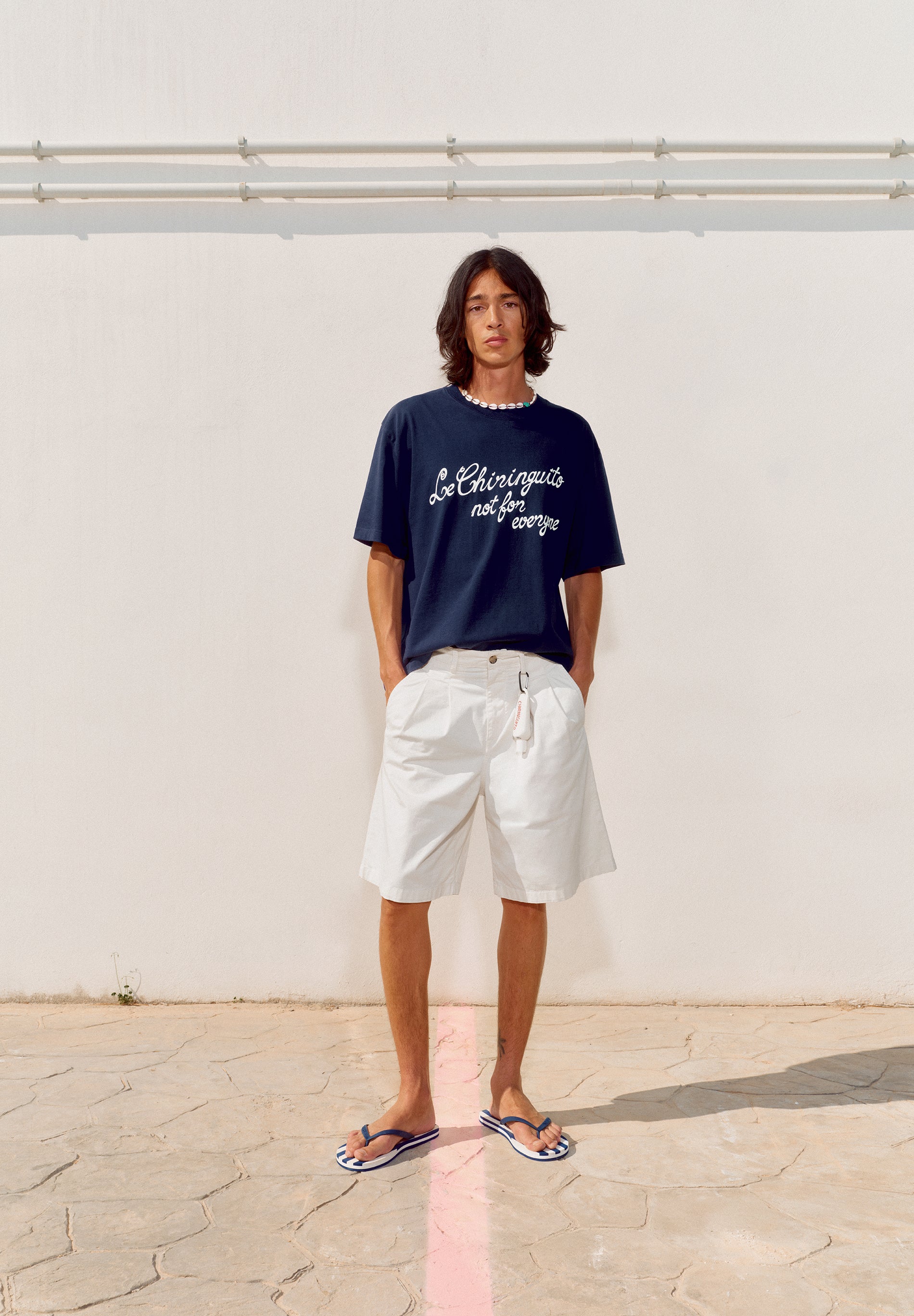 SHIRT MIT KONTRASTFARBENEM PRINT | LE CHIRINGUITO