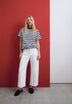 DENIM CULOTTE TROUSERS