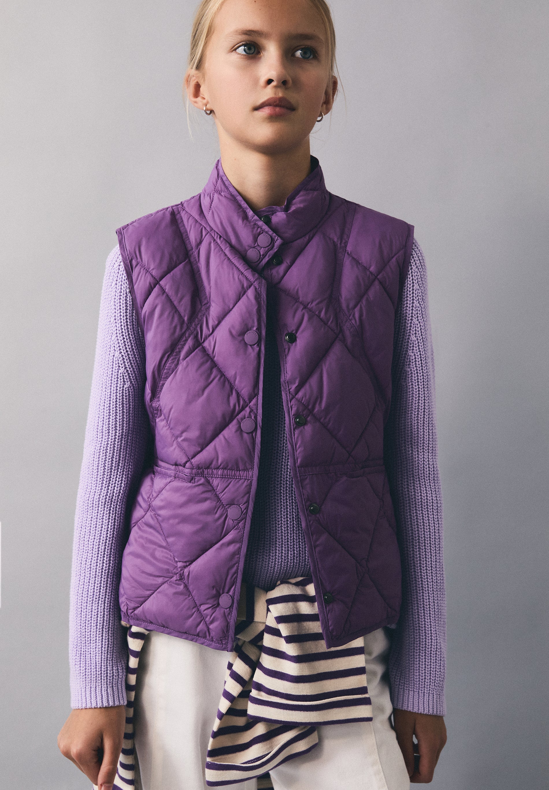 VESTE SANS MANCHES COUTURES