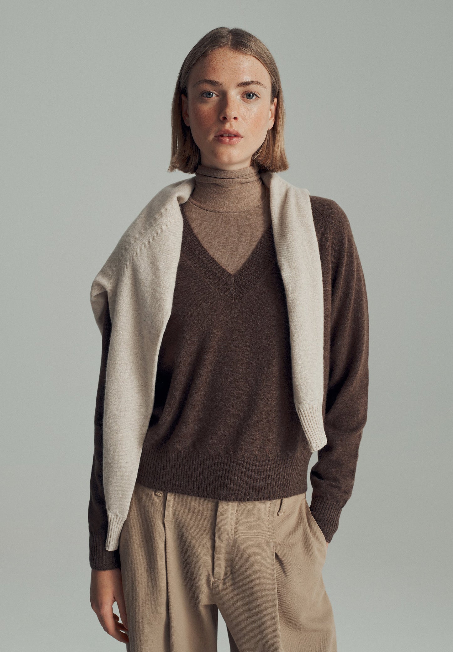 SCCASHMERE V JUMPER