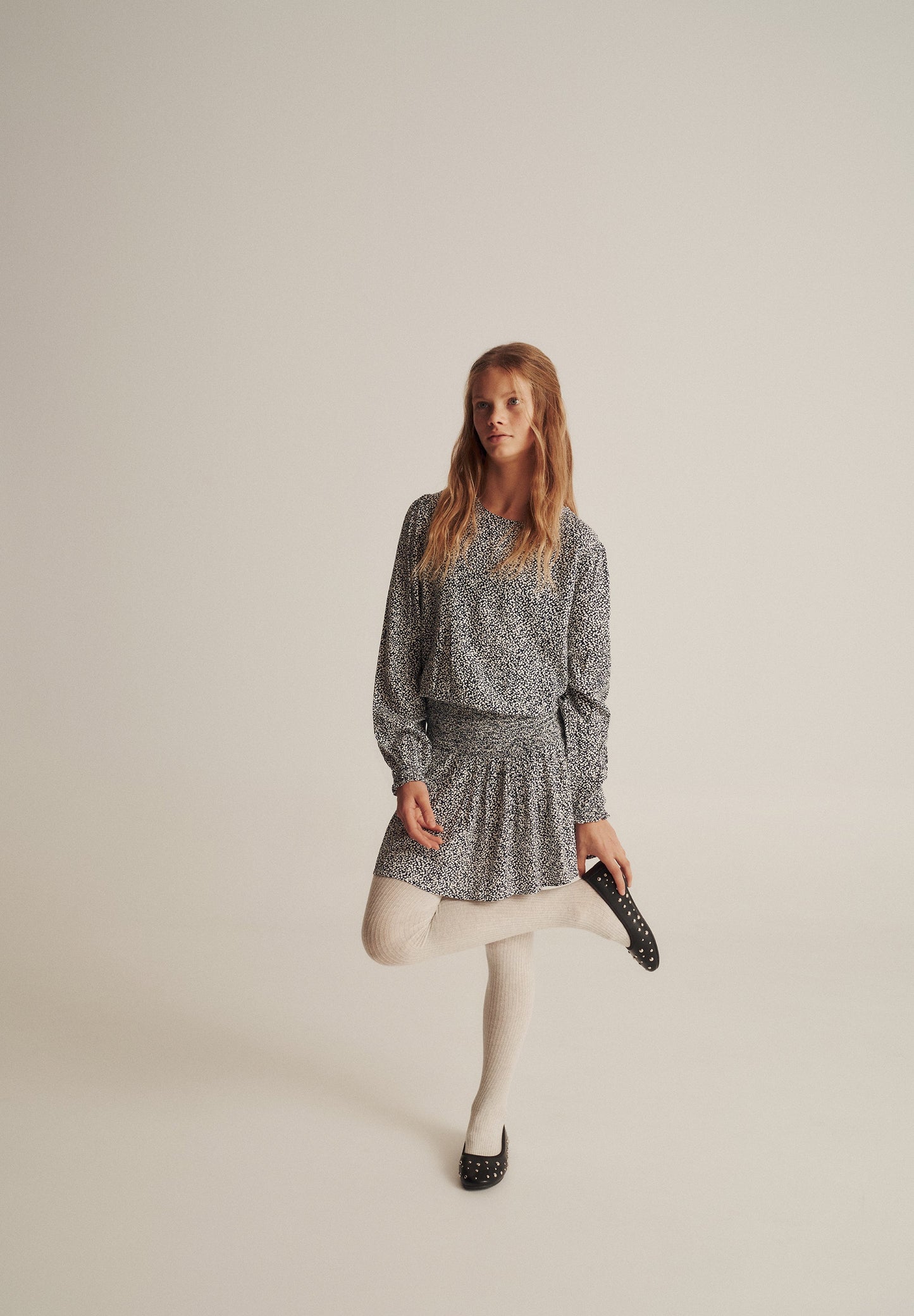 MINI DRESS WITH PRINT