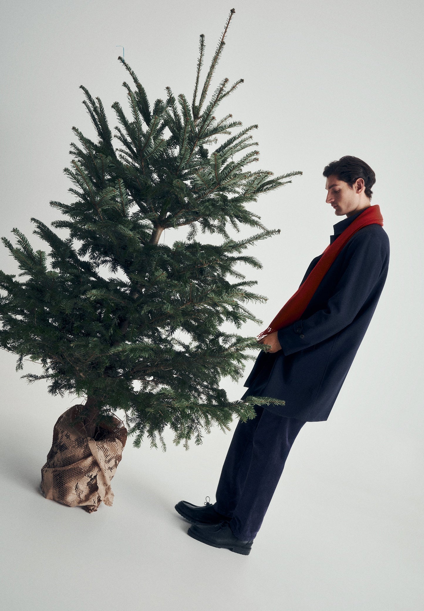 100% WOOL TRENCH COAT