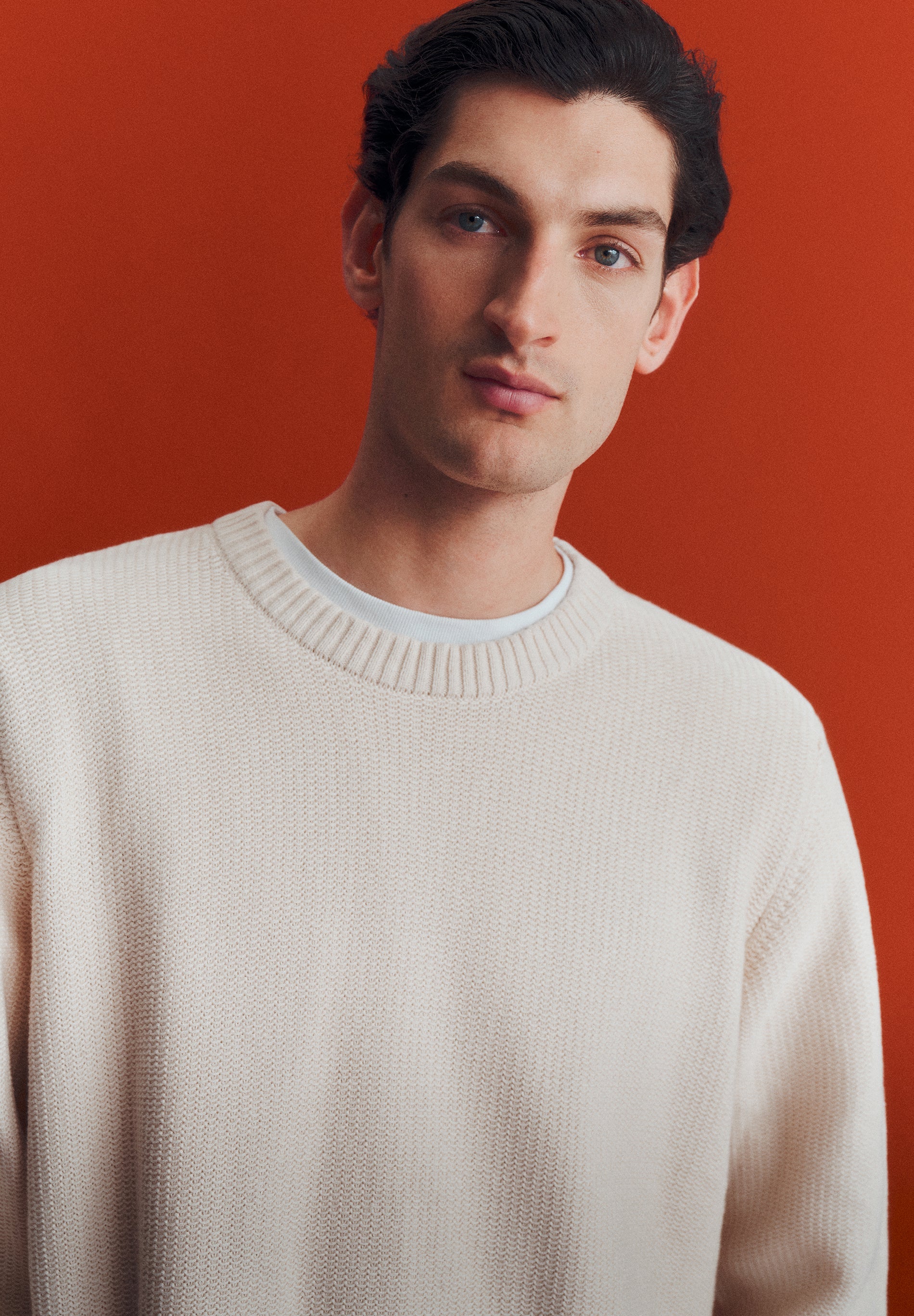 STRICKPULLOVER MIT STRUKTUR