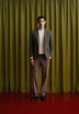 SLIM FIT CORDUROY TROUSERS WITH DARTS