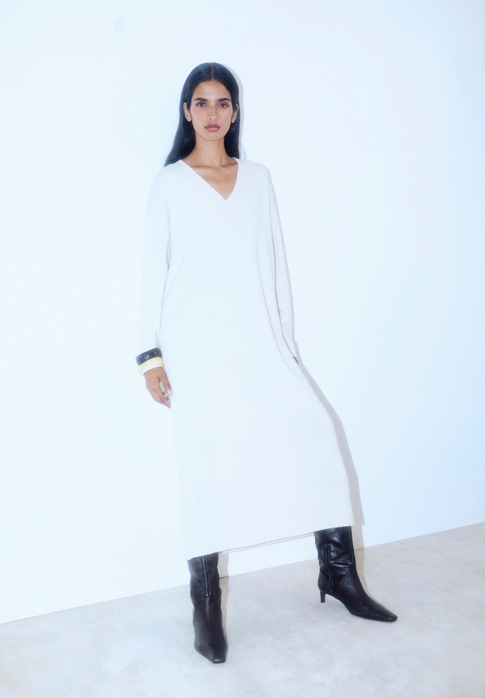 BAGGY MIDI DRESS