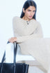 CONTRAST KNIT CARDIGAN