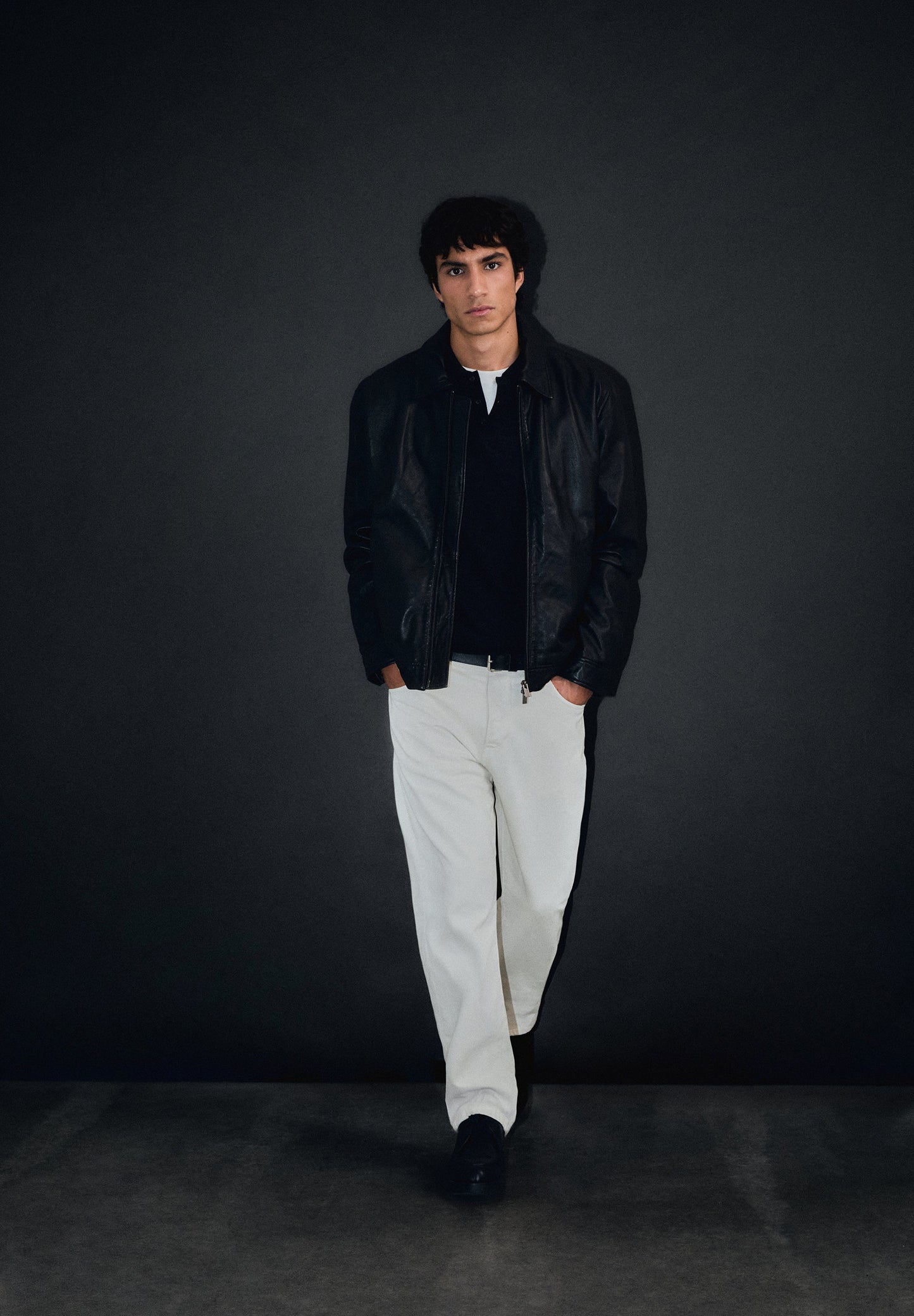 STRAIGHT LOGO TROUSERS