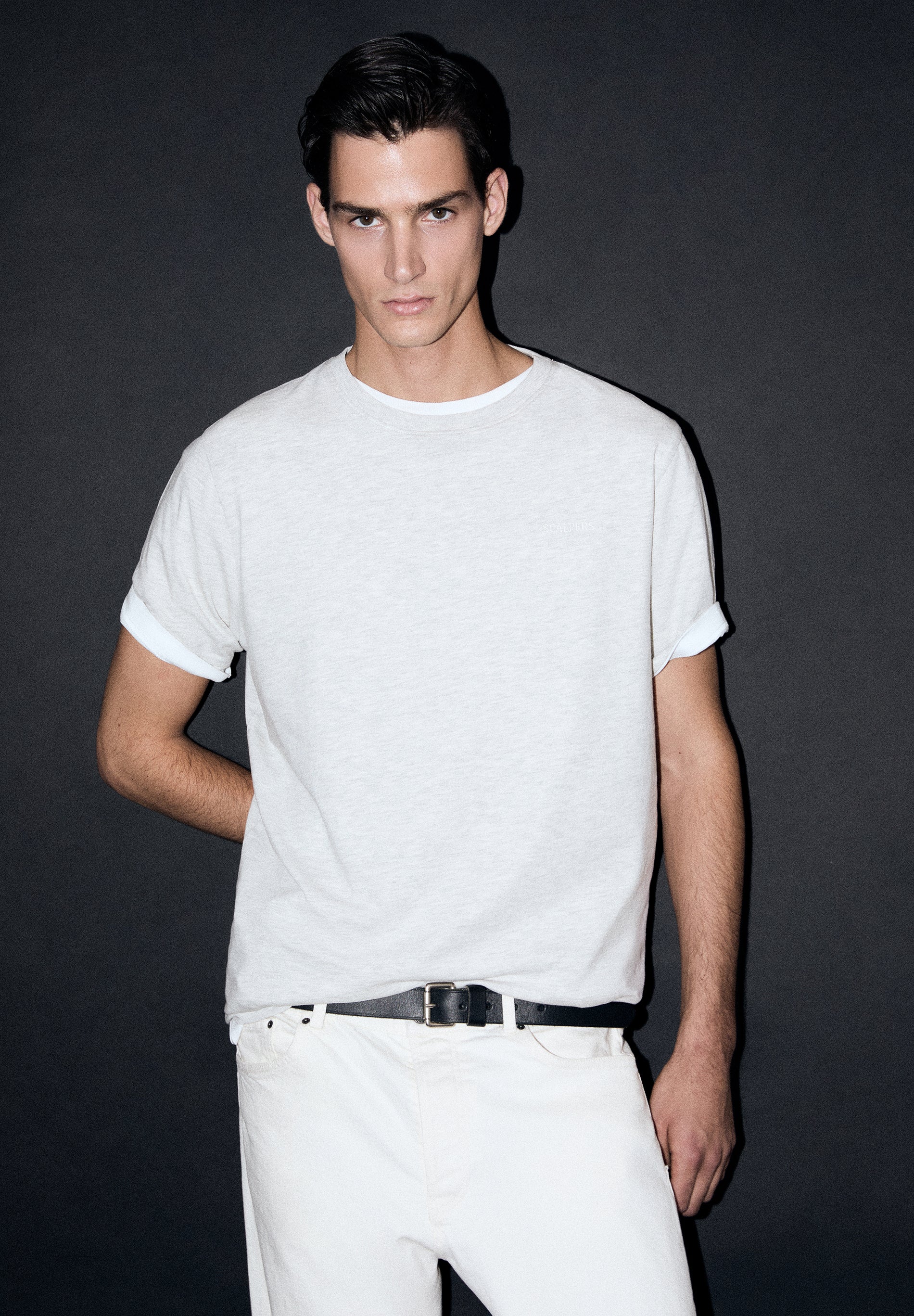 T-SHIRT BRODÉ DÉLAVÉ