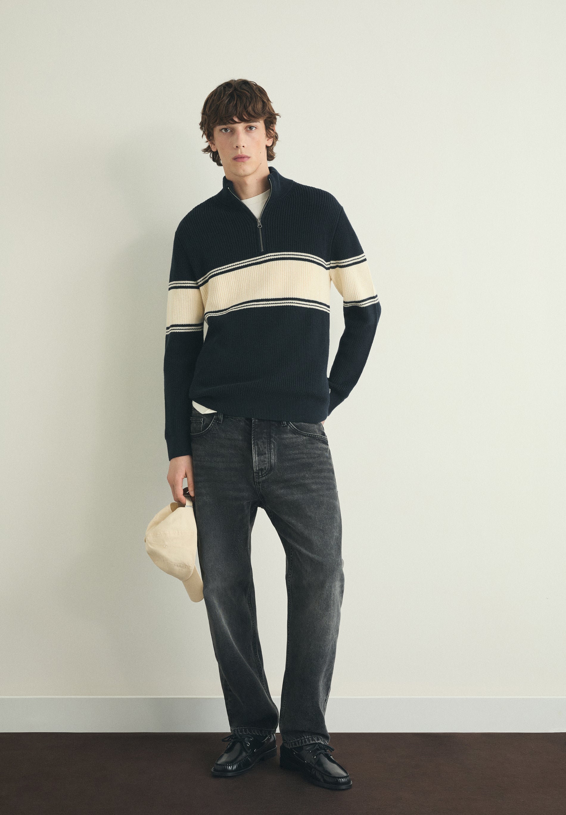 PULL MAILLE COL MONTANT