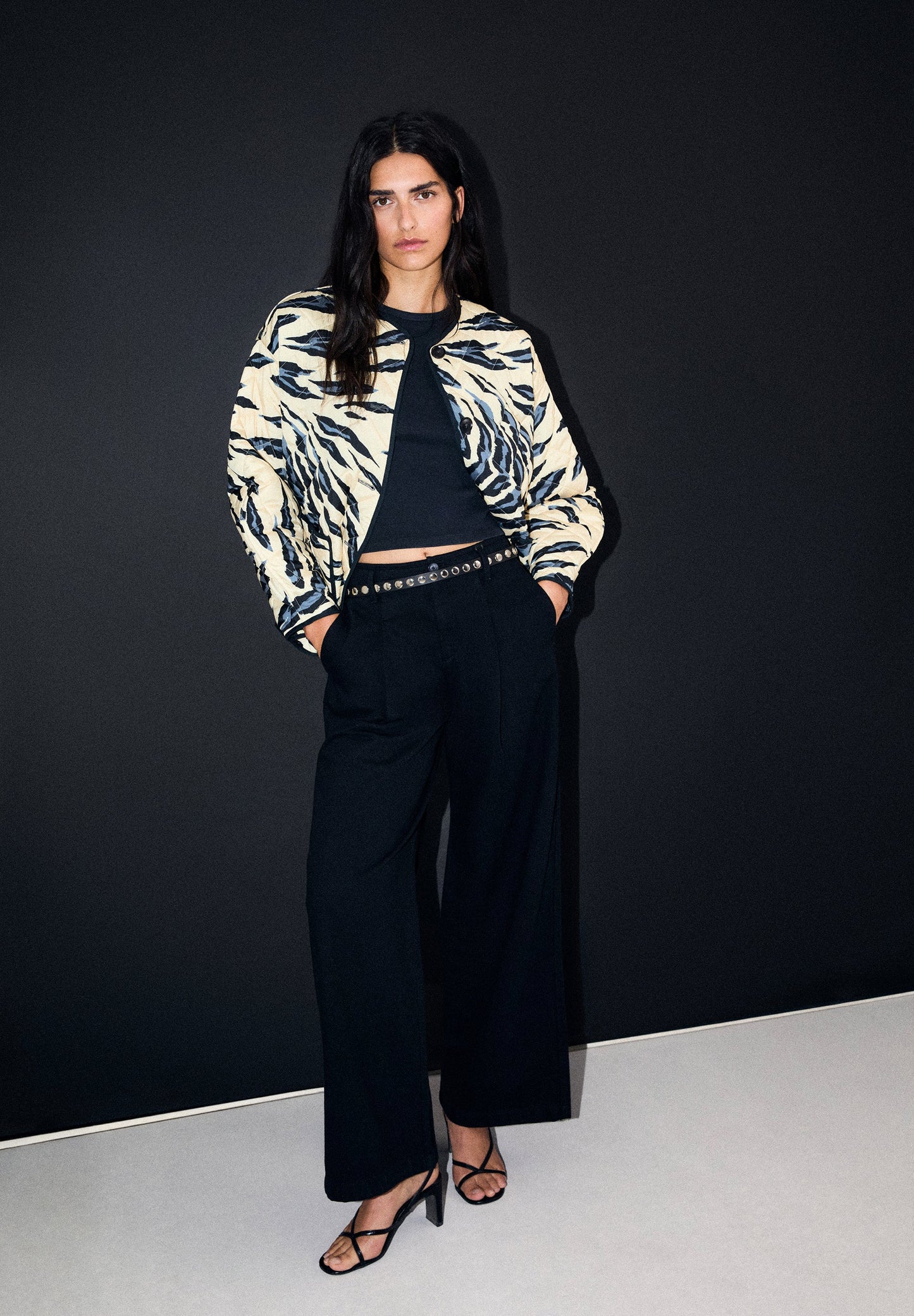 VESTE RÉVERSIBLE MOTIF ANIMAL