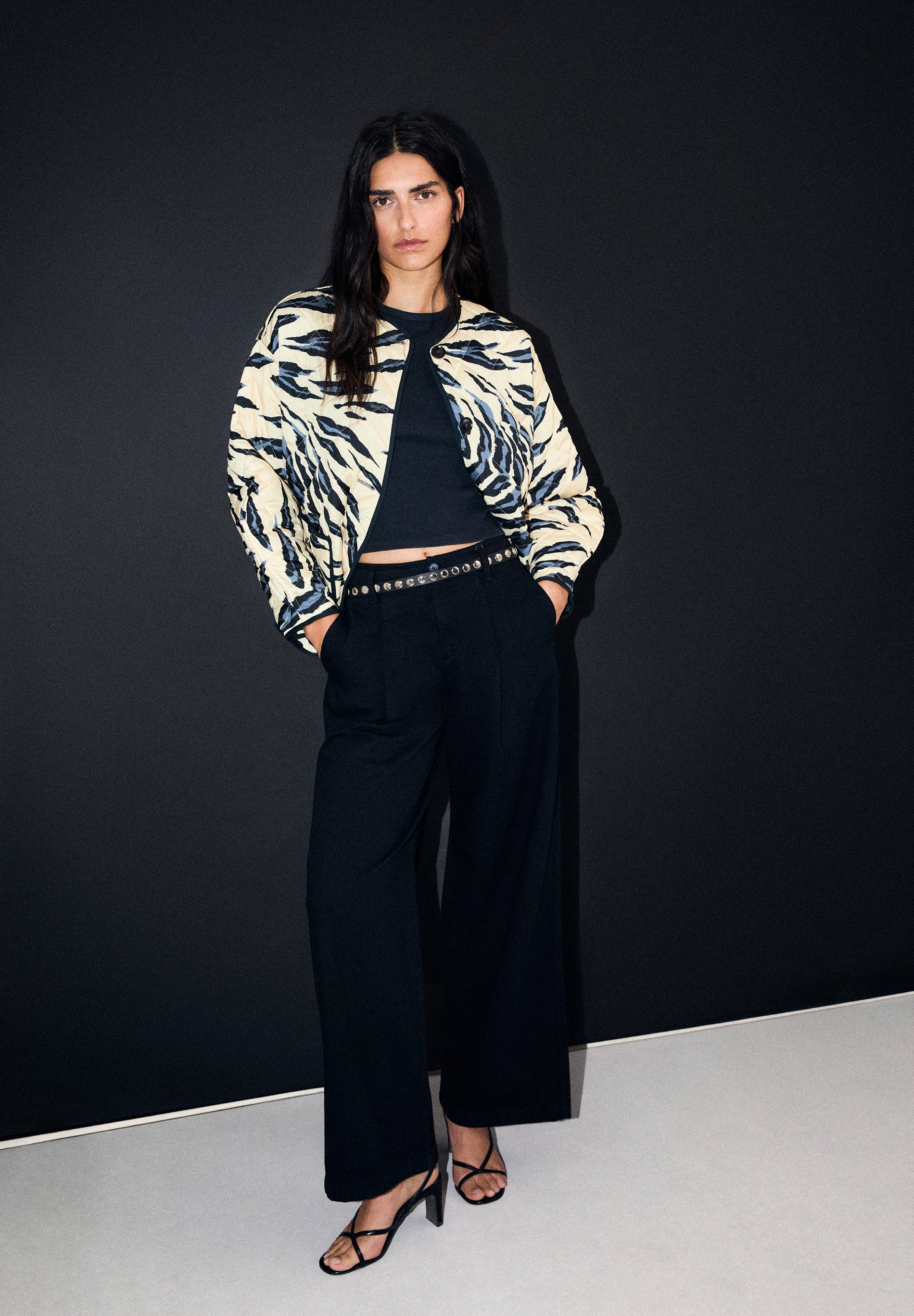 VESTE RÉVERSIBLE MOTIF ANIMAL