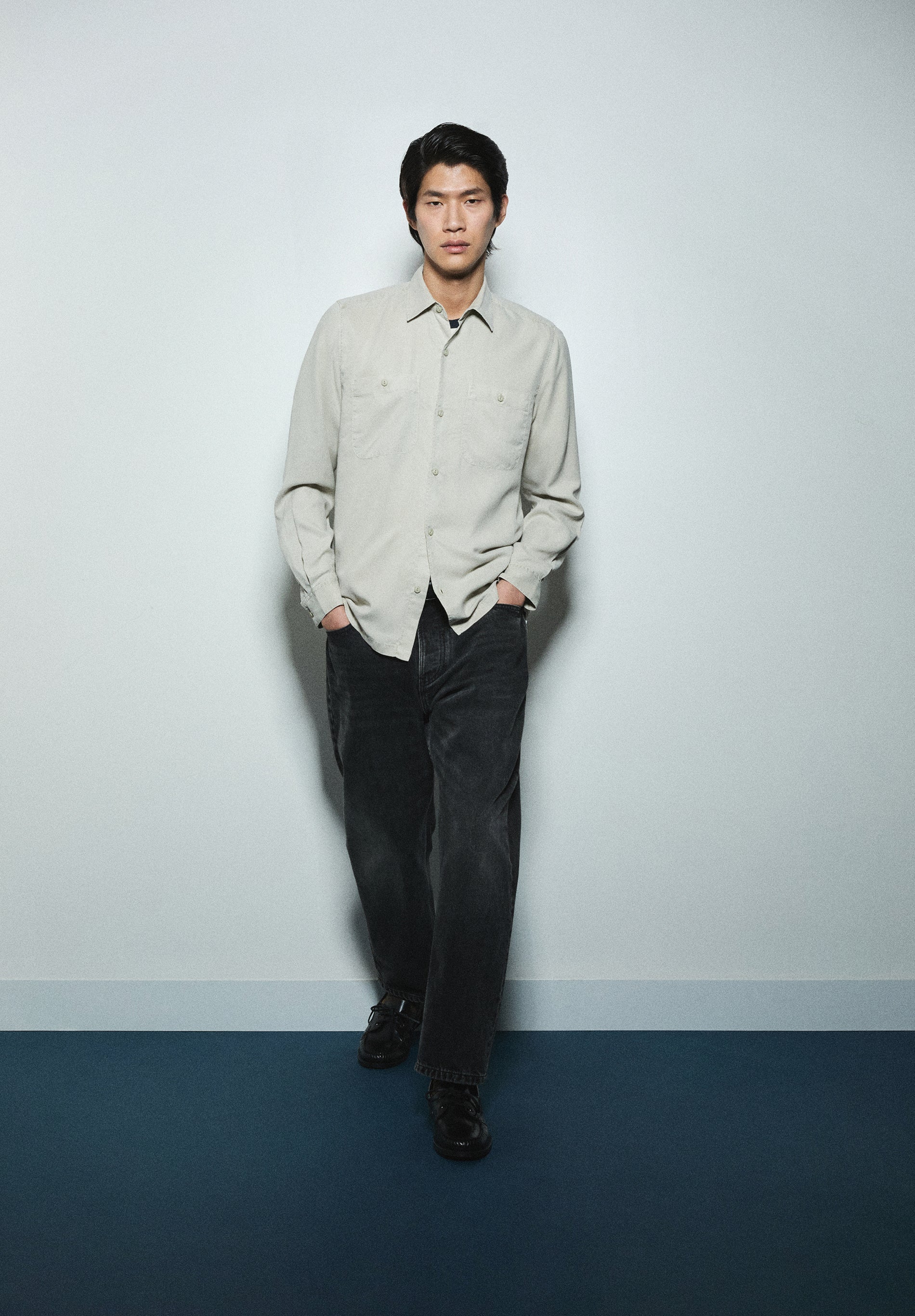 CHEMISE POCHE DEVANT