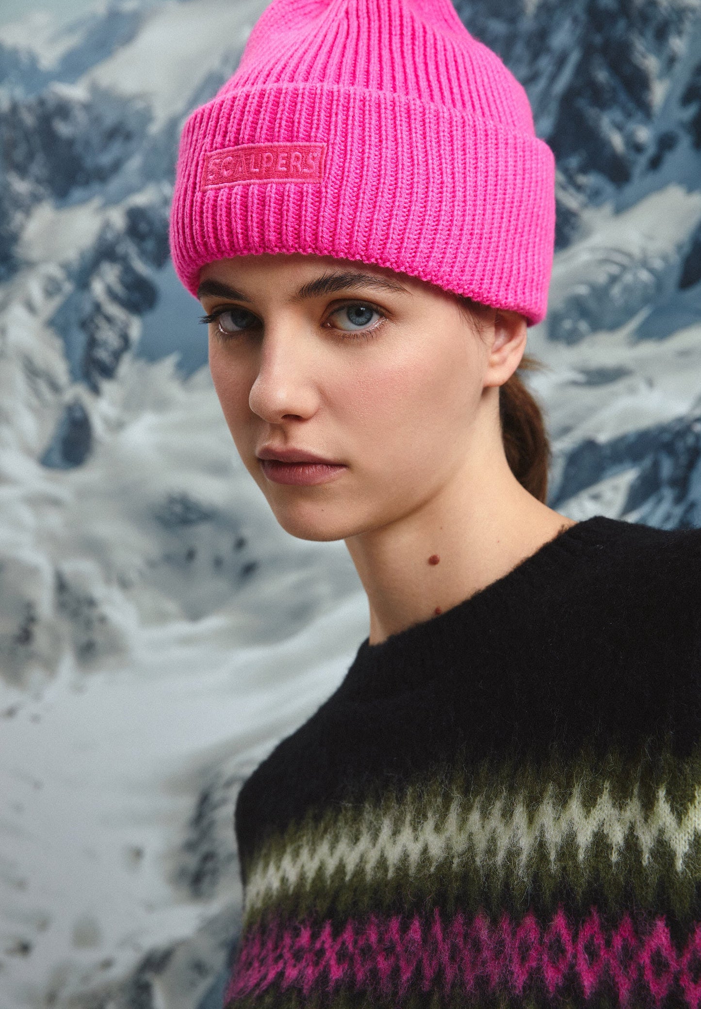 ADRENALINE MOHAIR KNIT SWEATER